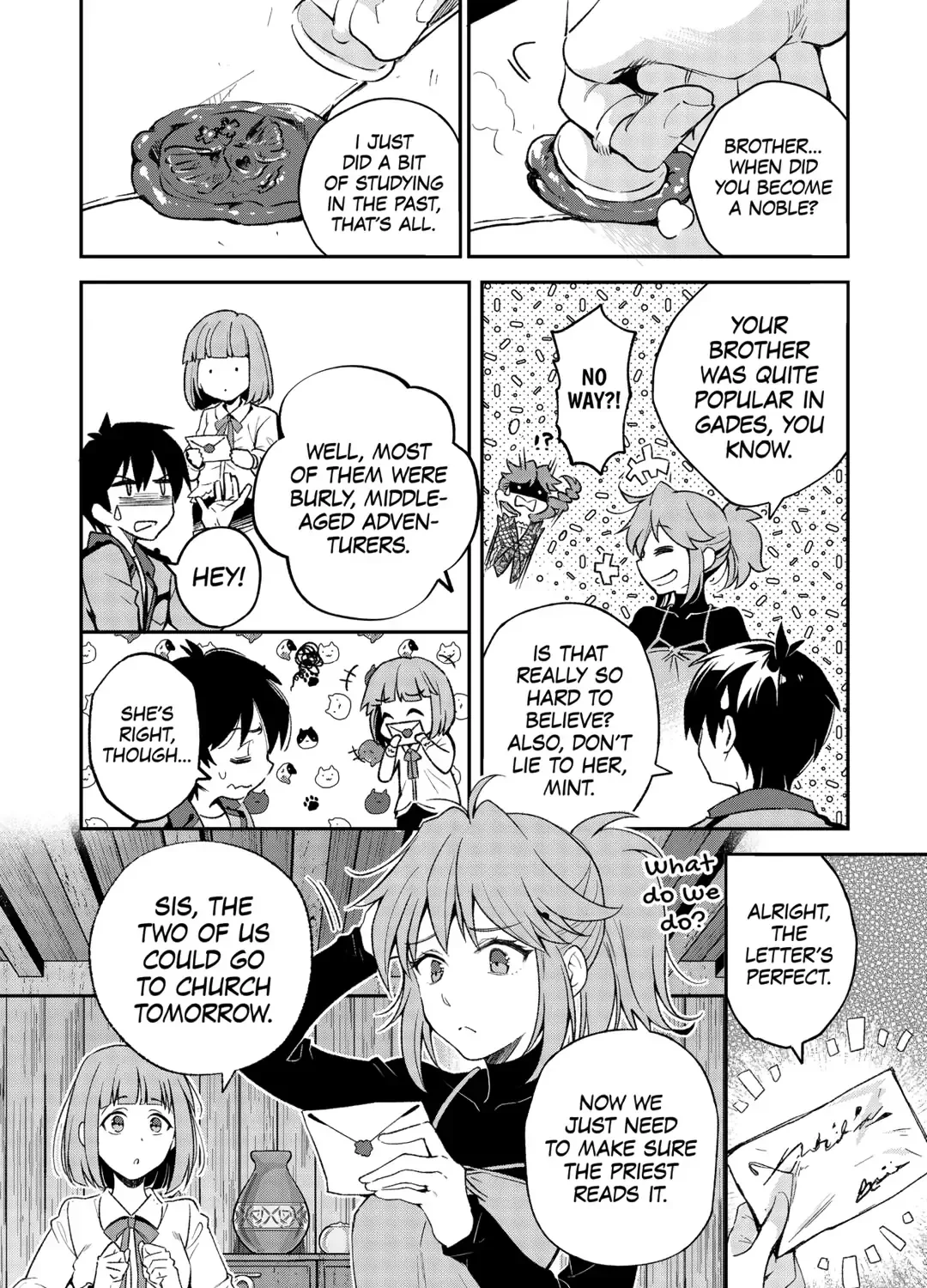 Ochikobore “1” Mahou Tsukai wa, Kyou mo Muishiki ni Cheat wo Tsukau Chapter 34 page 35