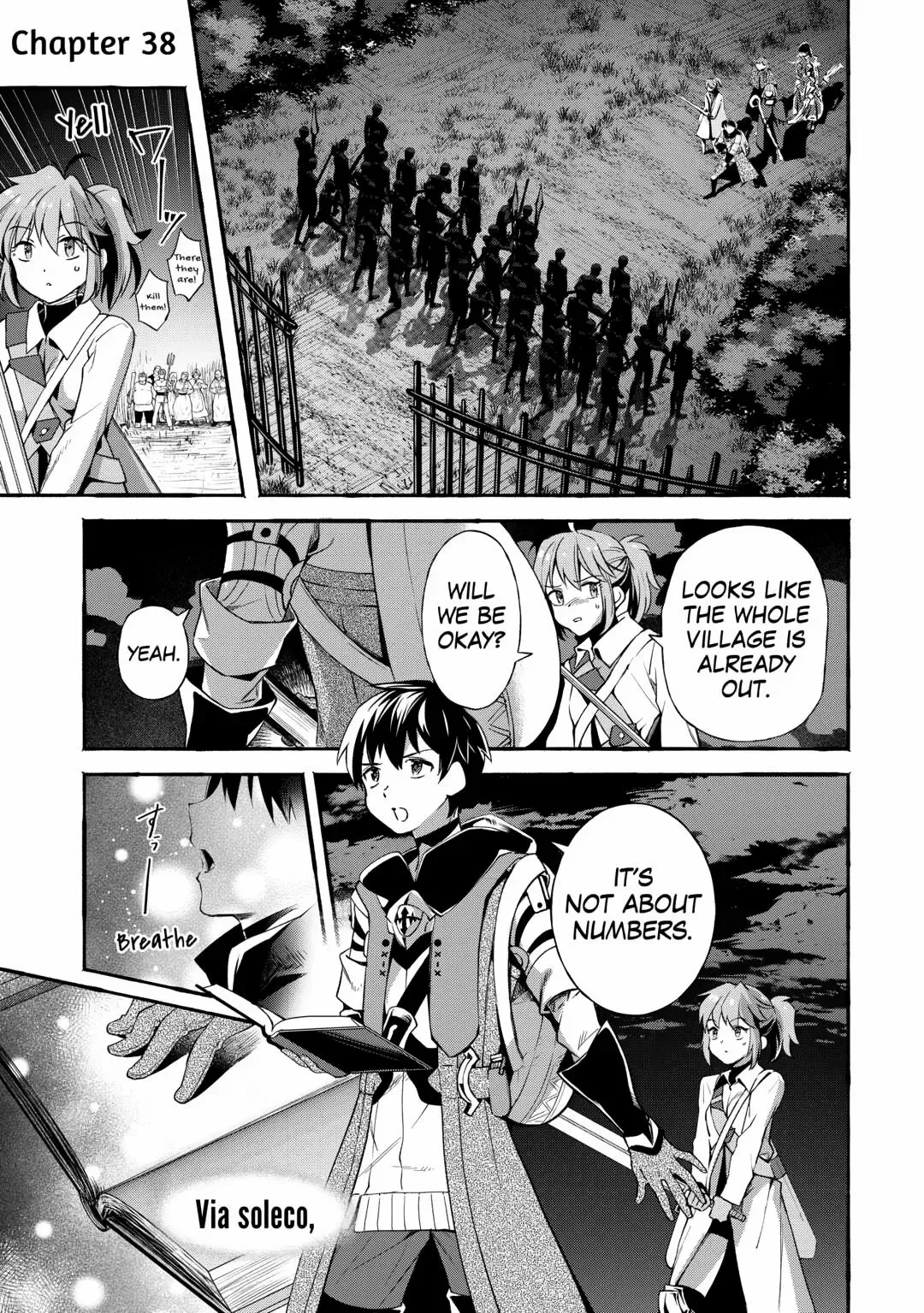 Ochikobore “1” Mahou Tsukai wa, Kyou mo Muishiki ni Cheat wo Tsukau Chapter 38 page 1
