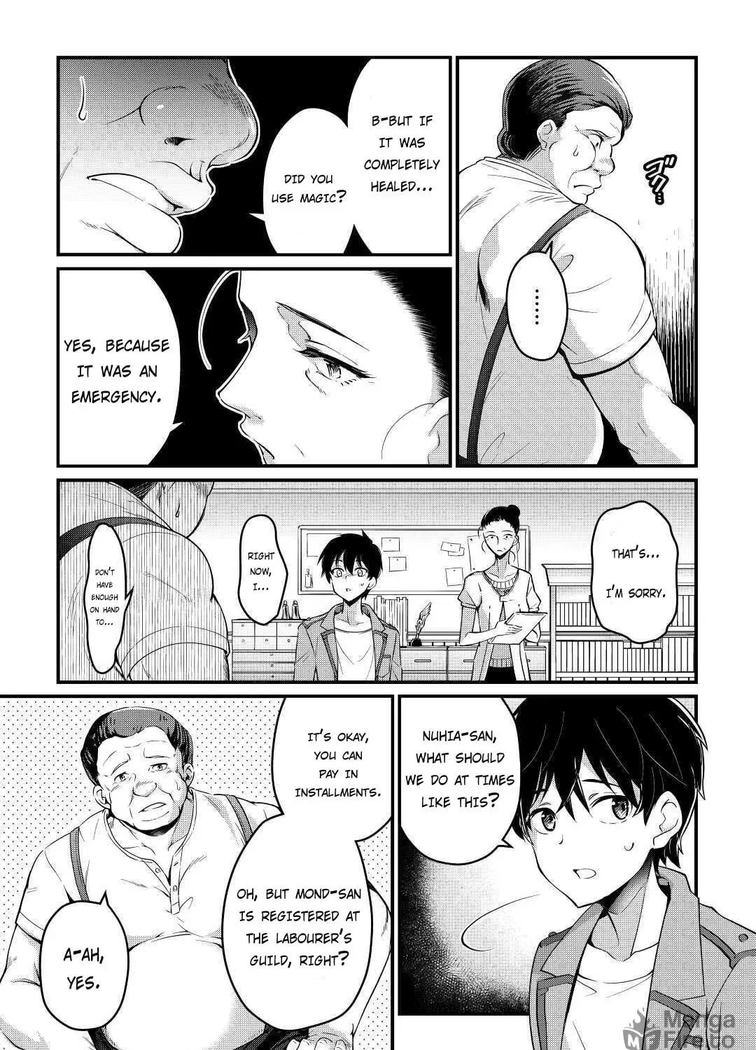 Ochikobore “1” Mahou Tsukai wa, Kyou mo Muishiki ni Cheat wo Tsukau Chapter 4 page 18