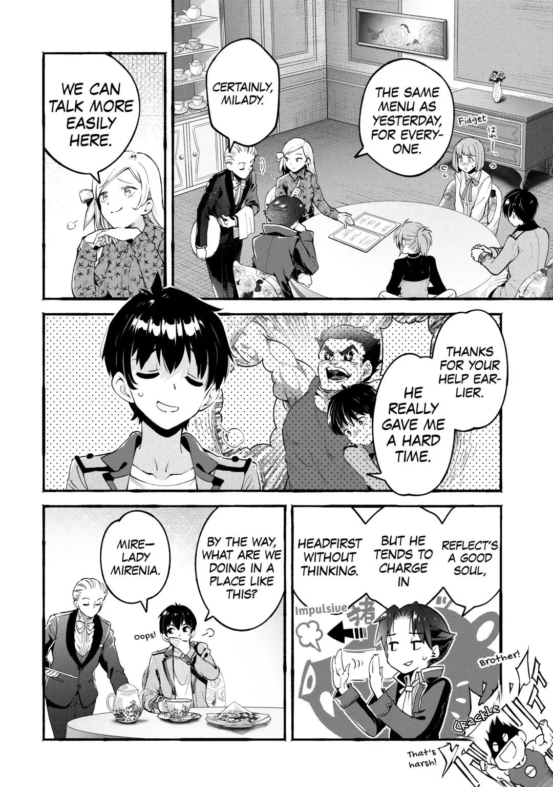 Ochikobore “1” Mahou Tsukai wa, Kyou mo Muishiki ni Cheat wo Tsukau Chapter 40 page 2
