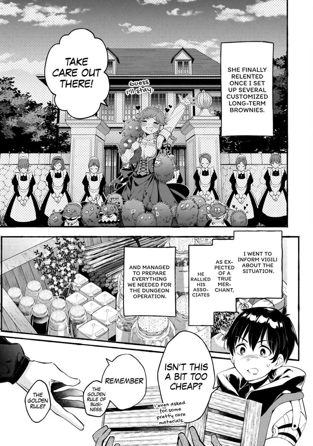 Ochikobore “1” Mahou Tsukai wa, Kyou mo Muishiki ni Cheat wo Tsukau Chapter 40 page 17