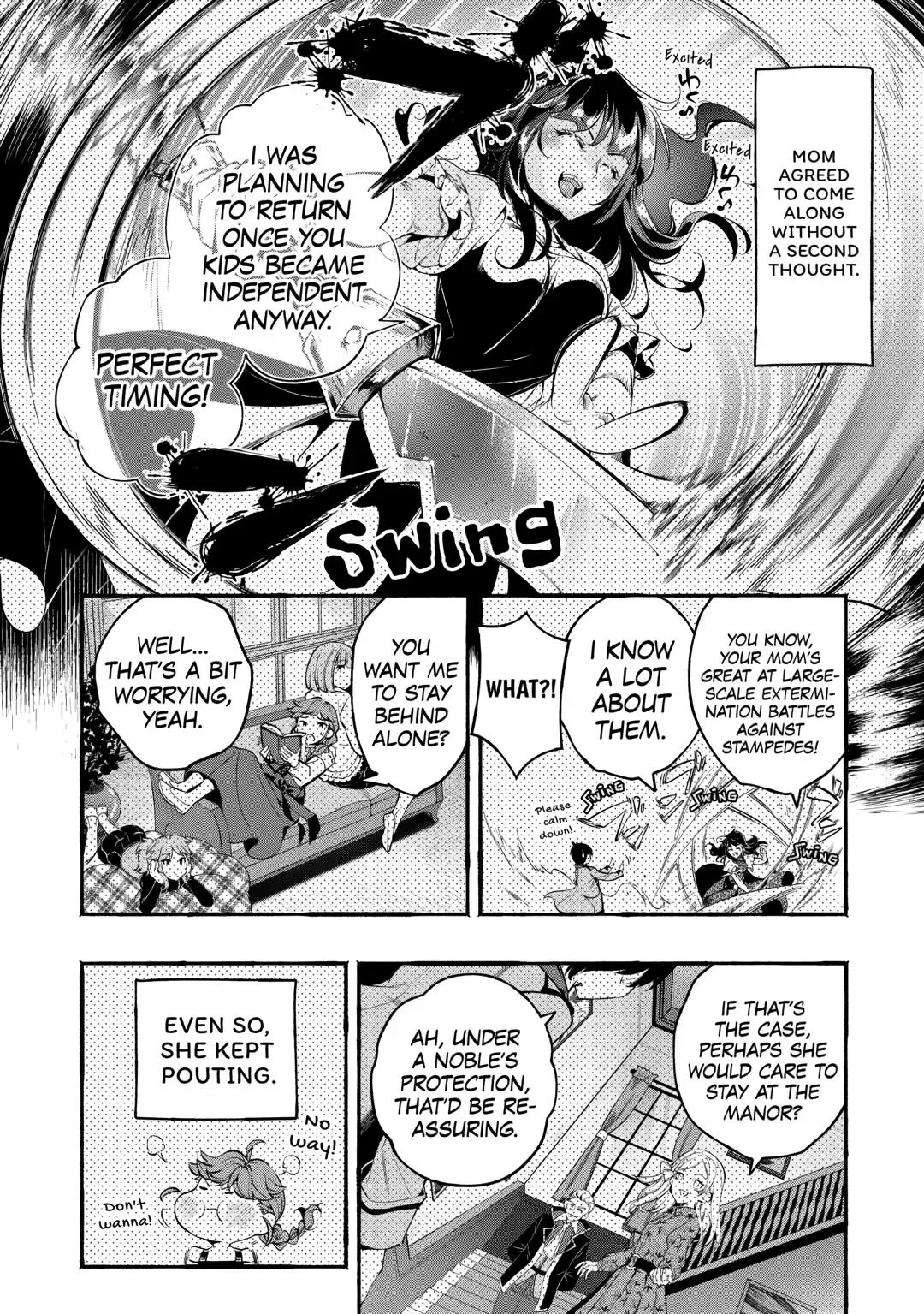 Ochikobore “1” Mahou Tsukai wa, Kyou mo Muishiki ni Cheat wo Tsukau Chapter 40 page 16