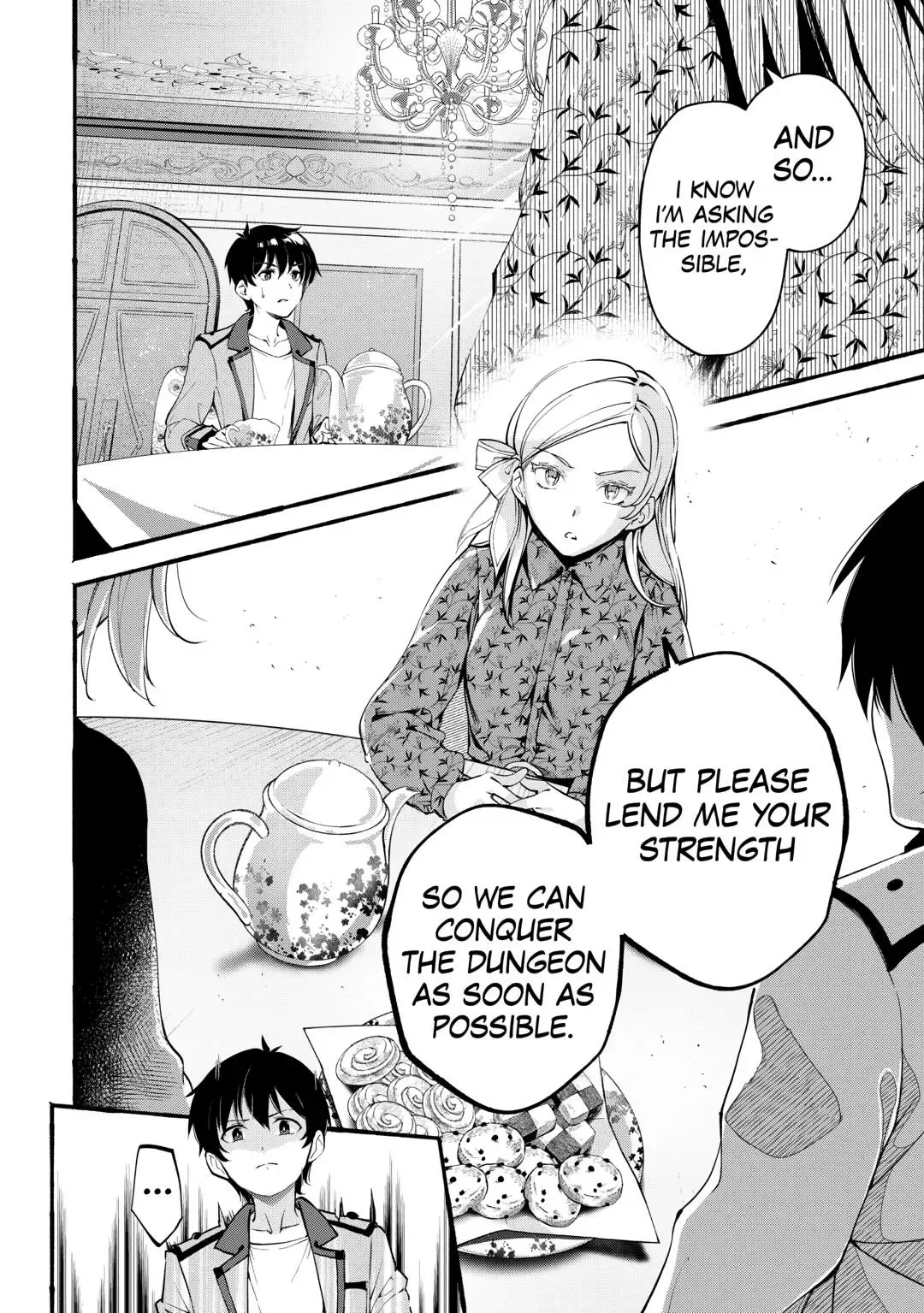 Ochikobore “1” Mahou Tsukai wa, Kyou mo Muishiki ni Cheat wo Tsukau Chapter 40 page 14