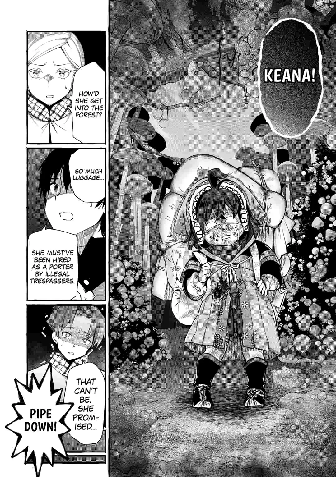 Ochikobore “1” Mahou Tsukai wa, Kyou mo Muishiki ni Cheat wo Tsukau Chapter 44 page 8