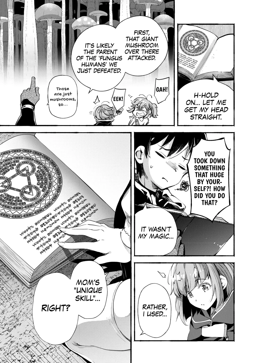 Ochikobore “1” Mahou Tsukai wa, Kyou mo Muishiki ni Cheat wo Tsukau Chapter 44 page 3