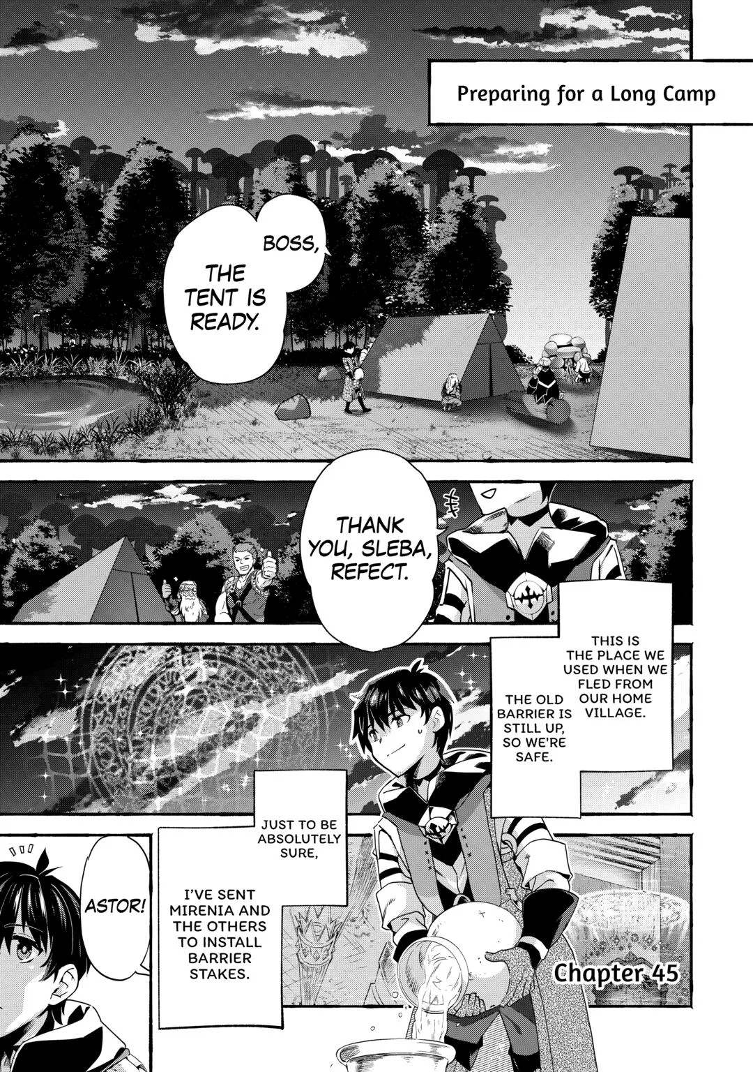 Ochikobore “1” Mahou Tsukai wa, Kyou mo Muishiki ni Cheat wo Tsukau Chapter 45 page 1
