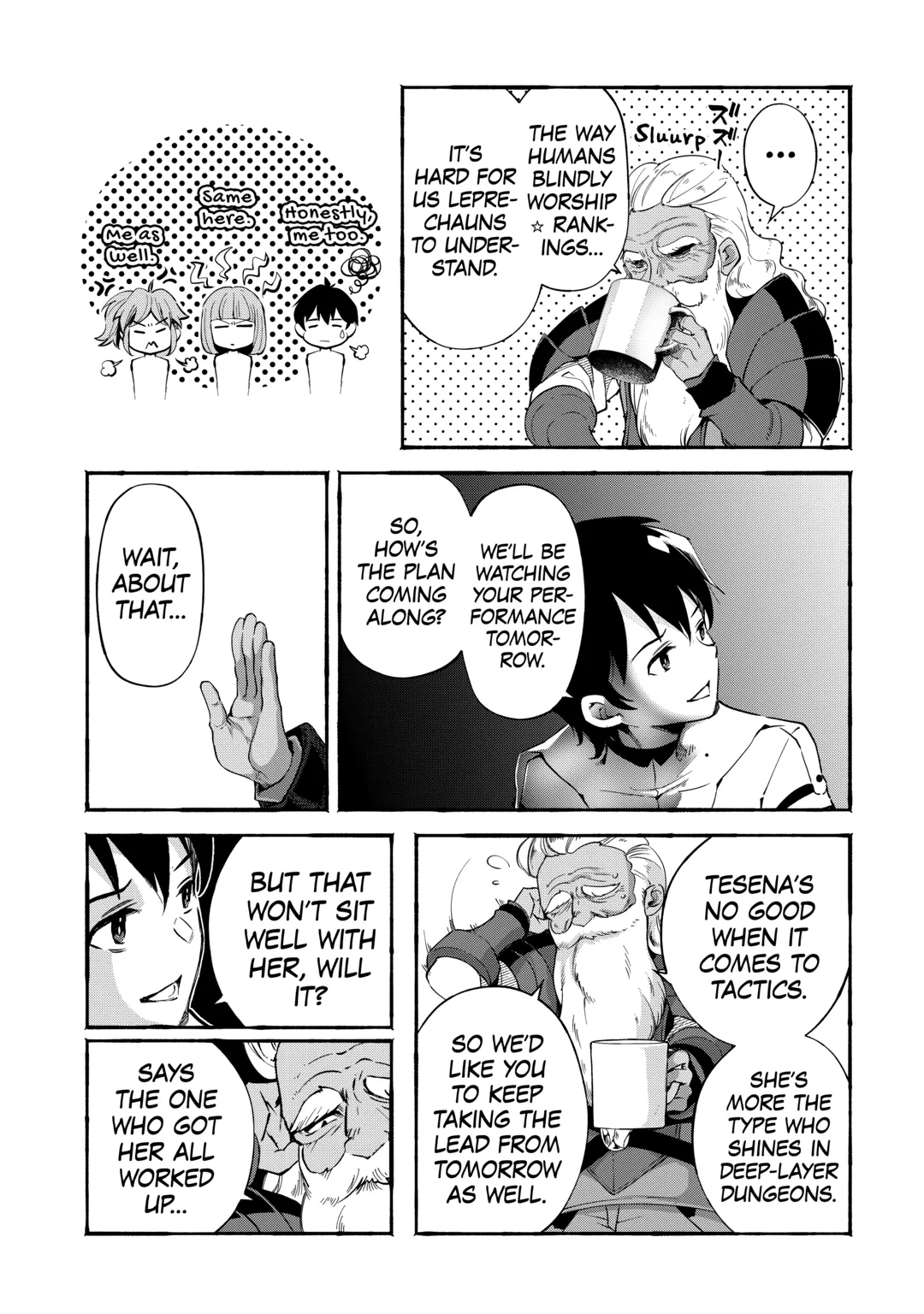 Ochikobore “1” Mahou Tsukai wa, Kyou mo Muishiki ni Cheat wo Tsukau Chapter 46 page 11