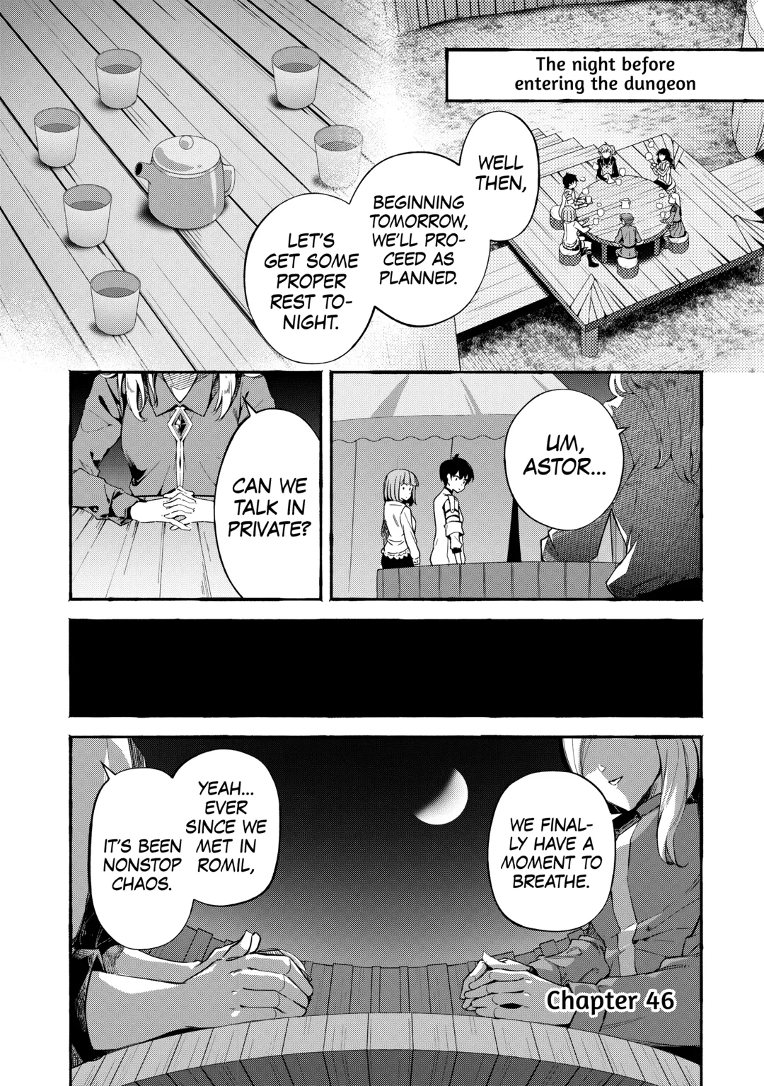 Ochikobore “1” Mahou Tsukai wa, Kyou mo Muishiki ni Cheat wo Tsukau Chapter 46 page 1
