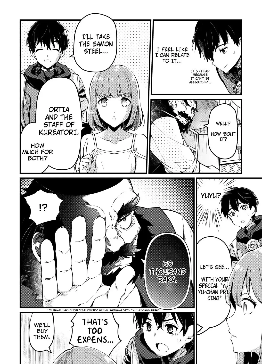 Ochikobore “1” Mahou Tsukai wa, Kyou mo Muishiki ni Cheat wo Tsukau Chapter 5 page 12