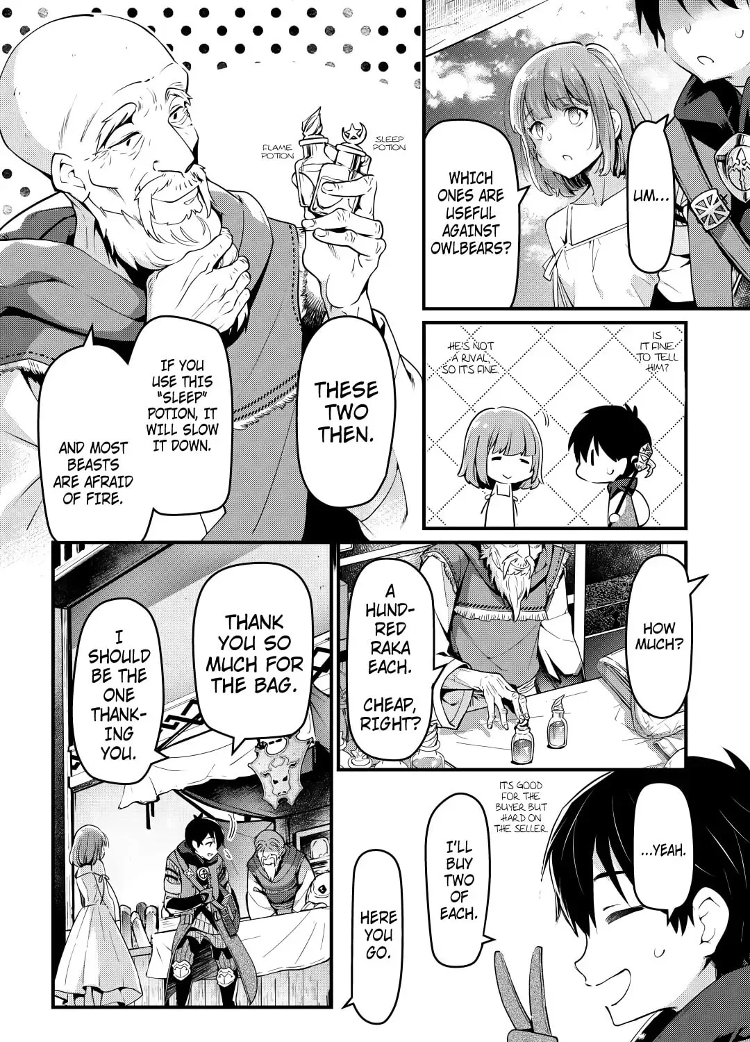 Ochikobore “1” Mahou Tsukai wa, Kyou mo Muishiki ni Cheat wo Tsukau Chapter 5 page 32