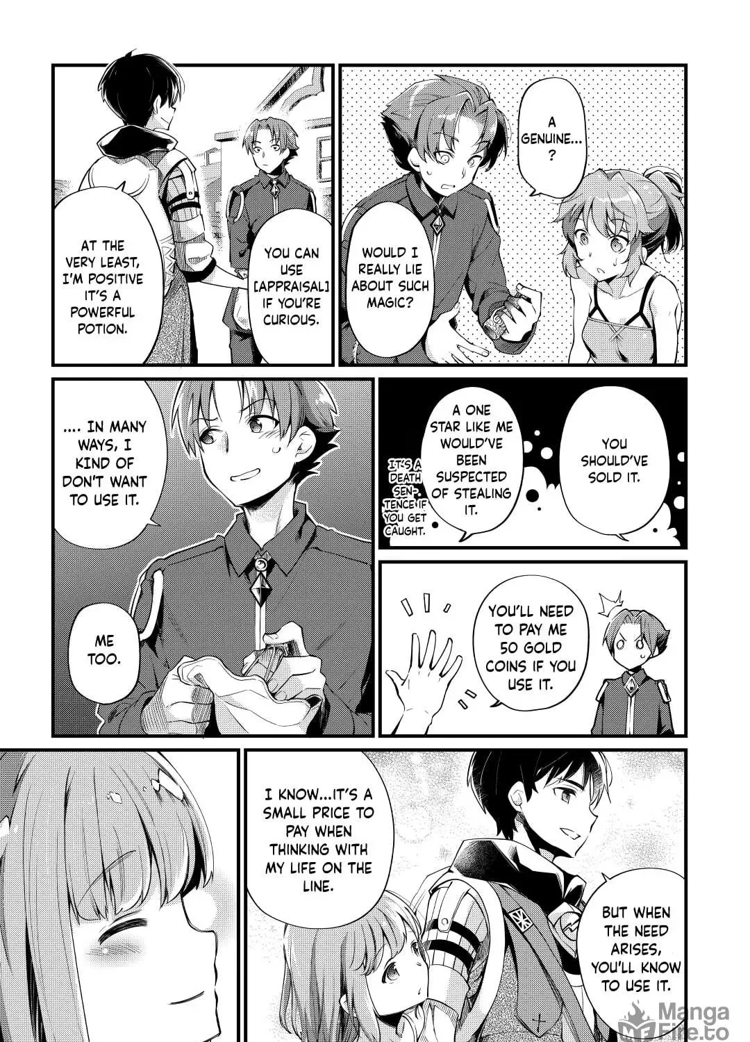 Ochikobore “1” Mahou Tsukai wa, Kyou mo Muishiki ni Cheat wo Tsukau Chapter 8 page 34