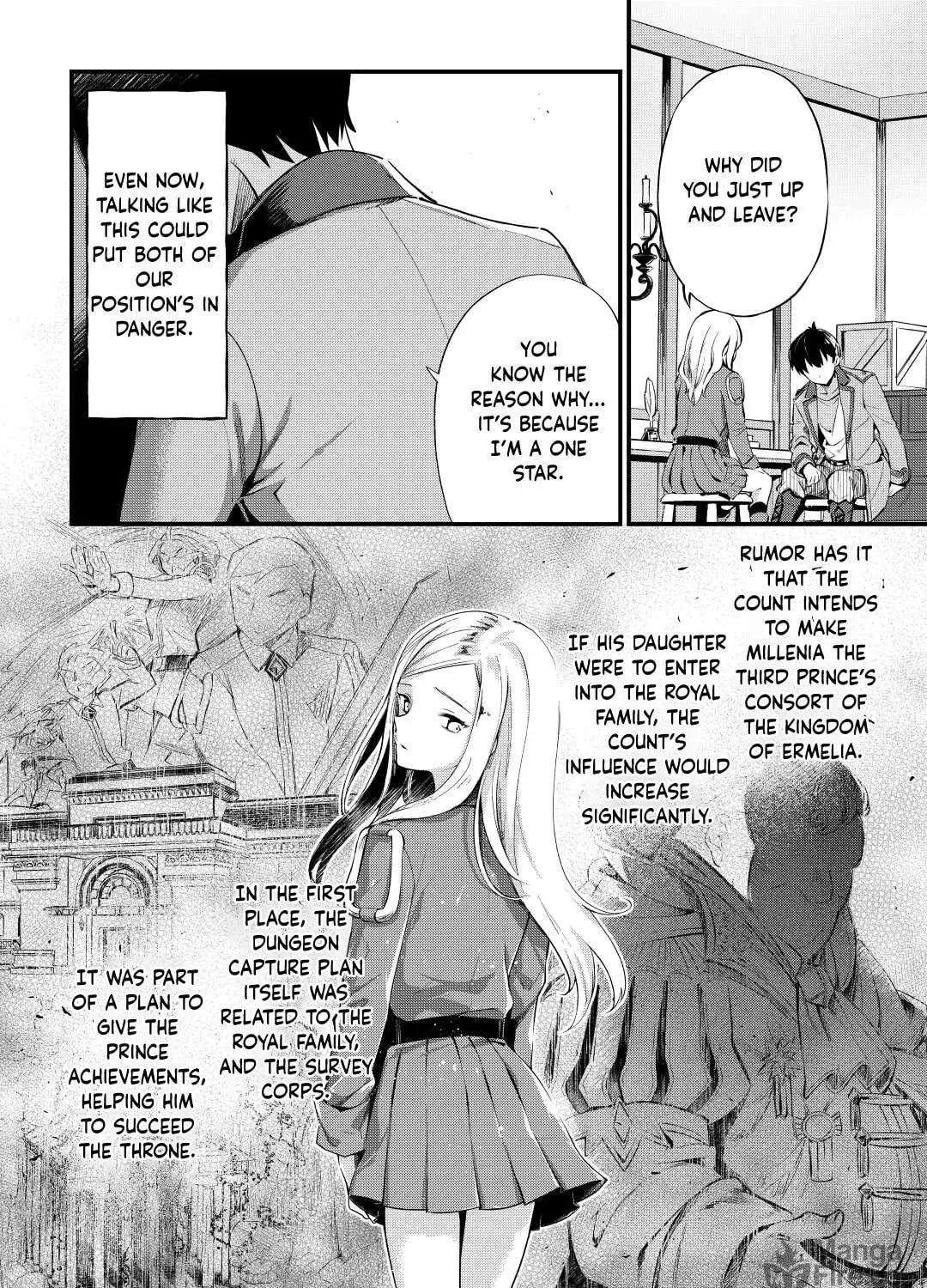 Ochikobore “1” Mahou Tsukai wa, Kyou mo Muishiki ni Cheat wo Tsukau Chapter 9 page 8