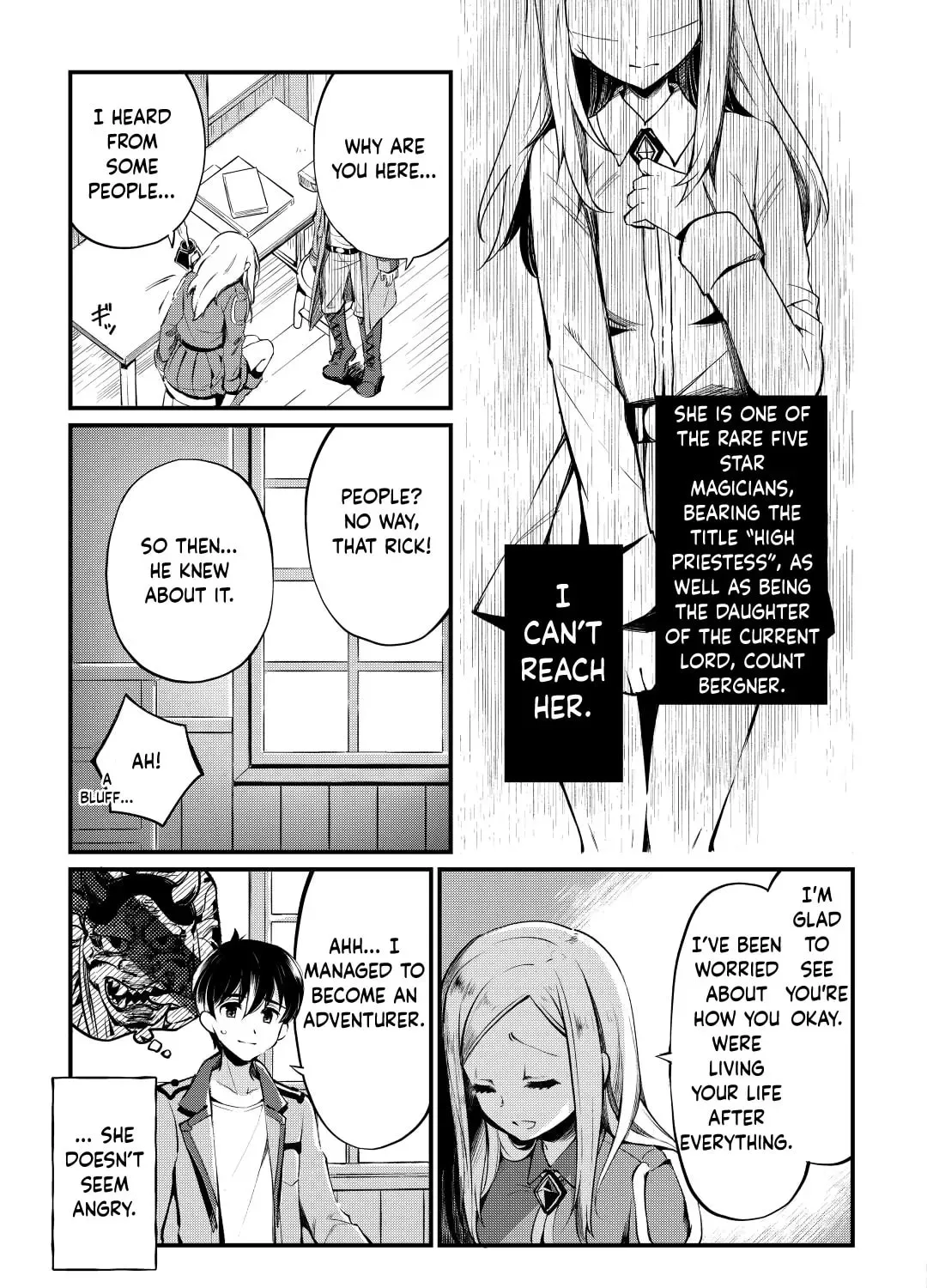 Ochikobore “1” Mahou Tsukai wa, Kyou mo Muishiki ni Cheat wo Tsukau Chapter 9 page 6