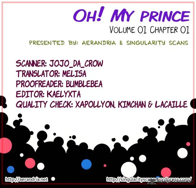 Oh! My Prince Chapter 1 page 2
