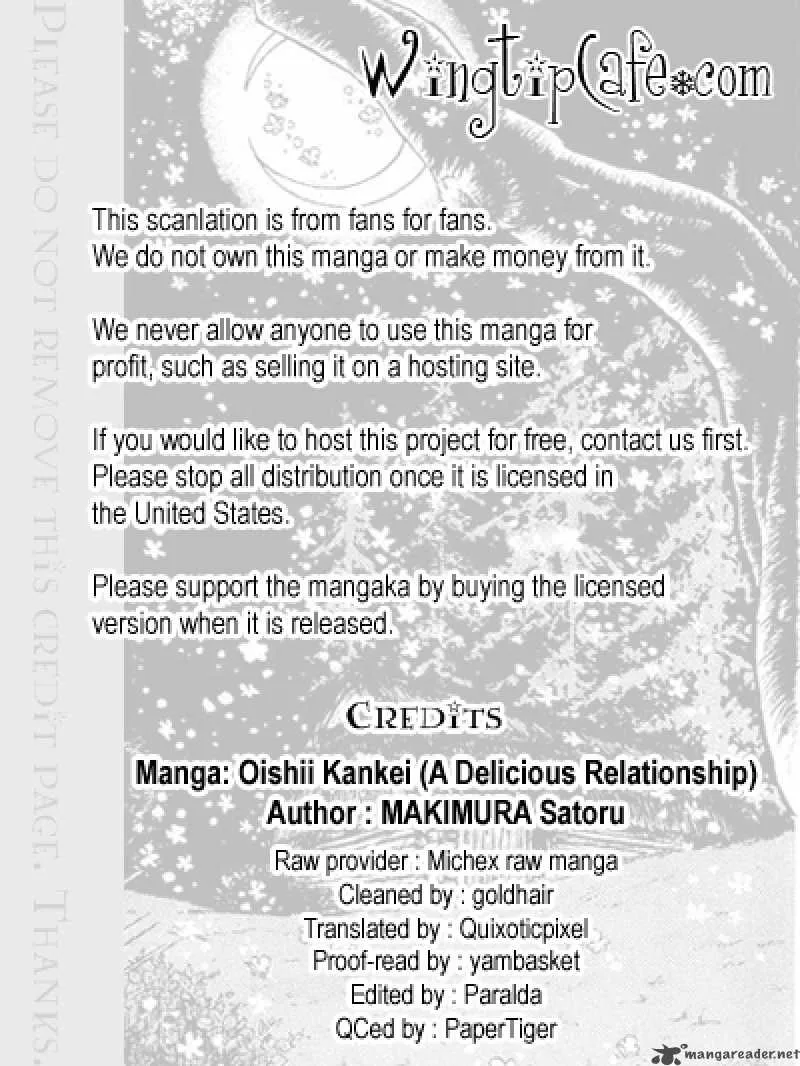 Oishii Kankei Chapter 9 page 1