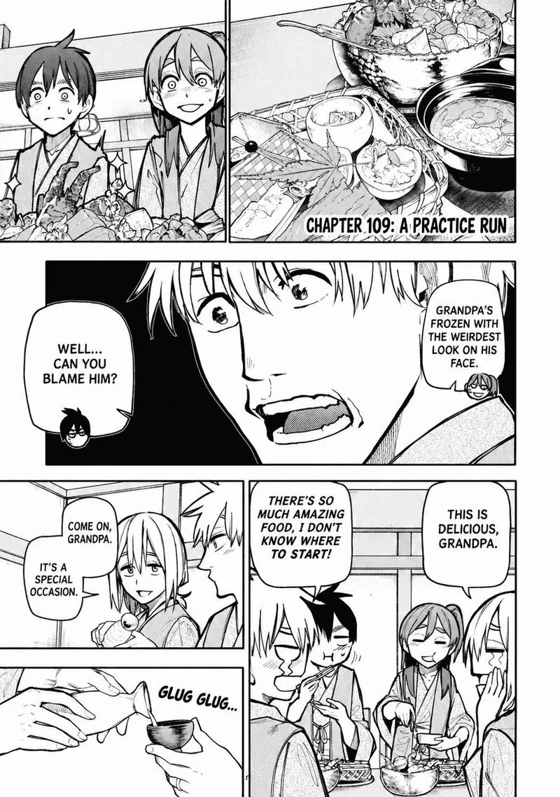 Ojii-san to Obaa-san ga Wakigaetta Hanashi Chapter 109 page 4
