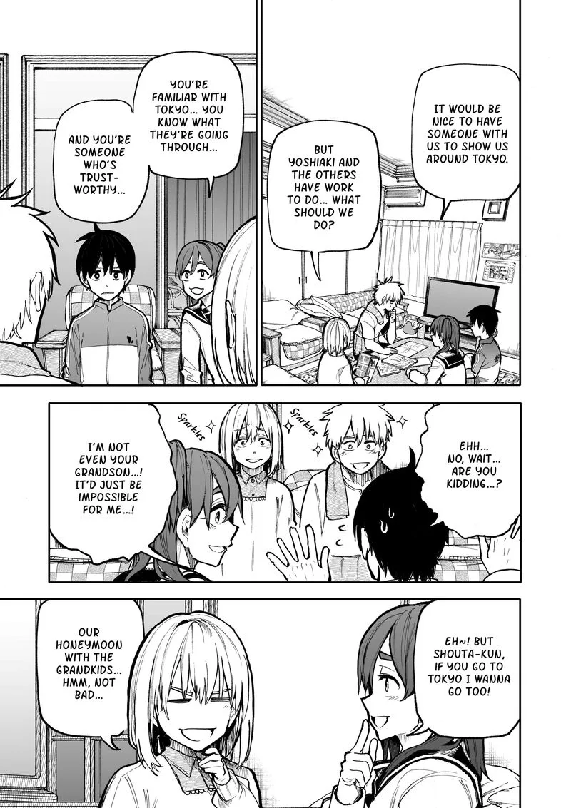 Ojii-san to Obaa-san ga Wakigaetta Hanashi Chapter 97 page 3