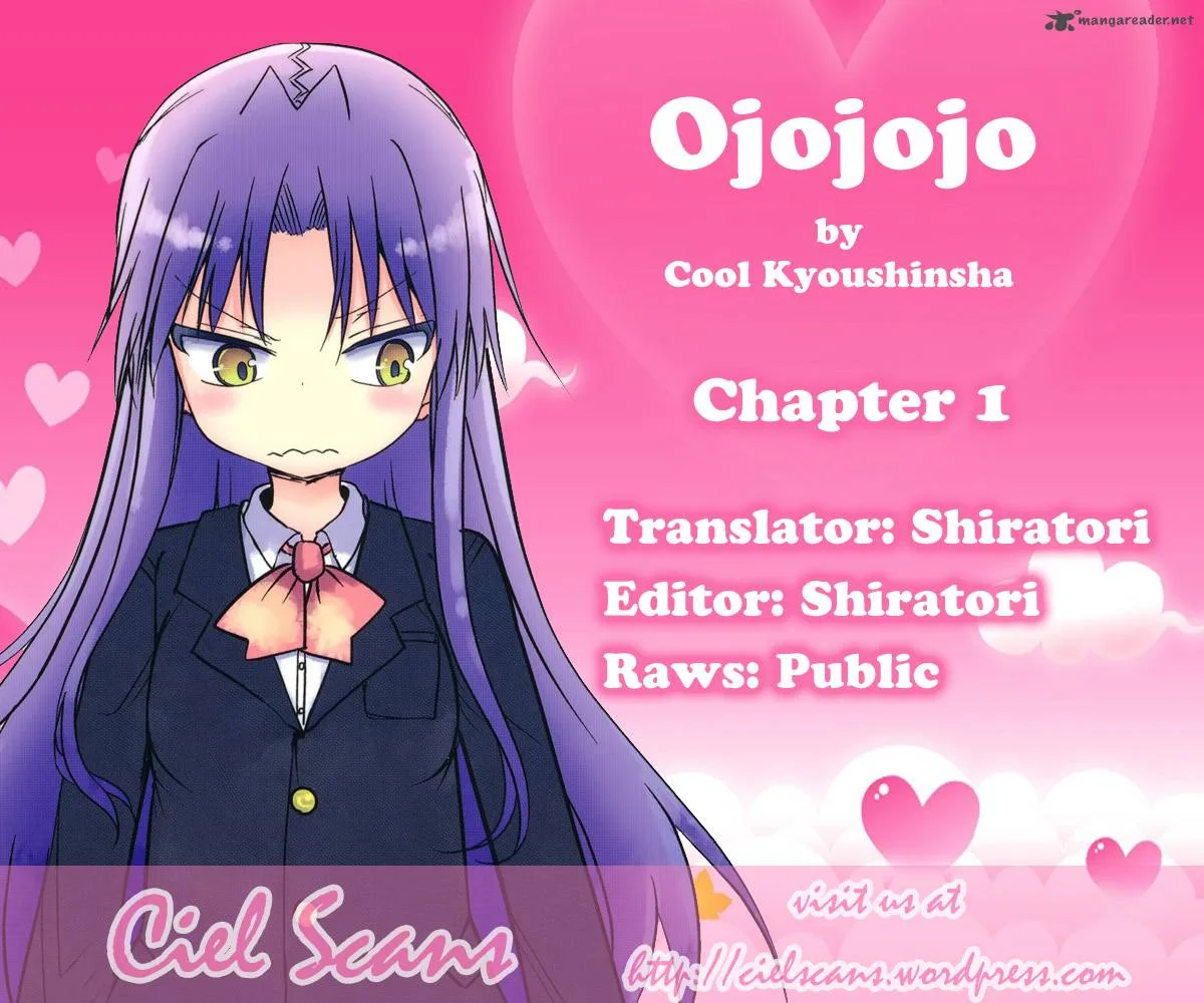 Ojojojo Chapter 1 page 1
