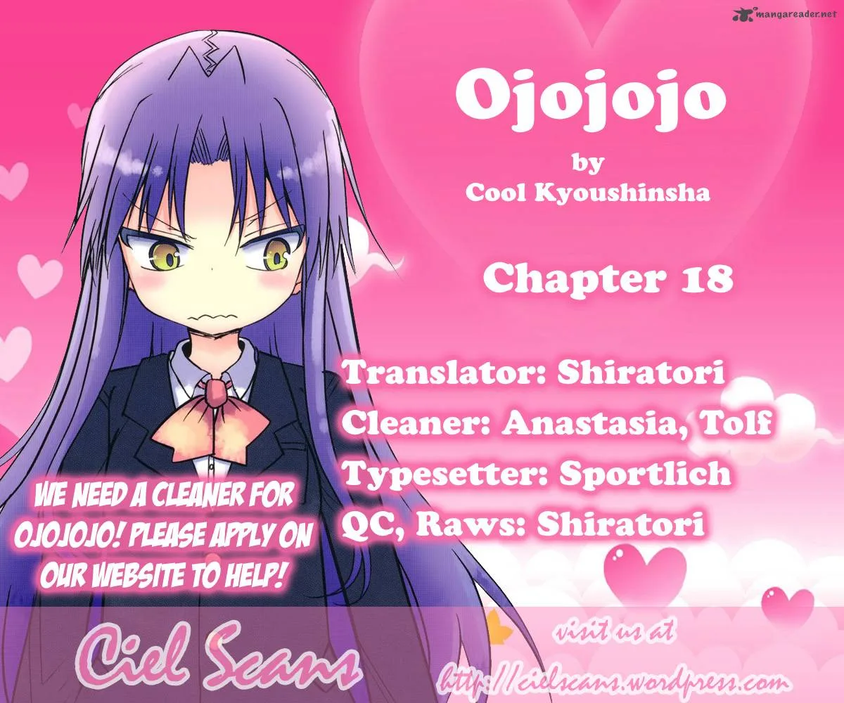 Ojojojo Chapter 18 page 1