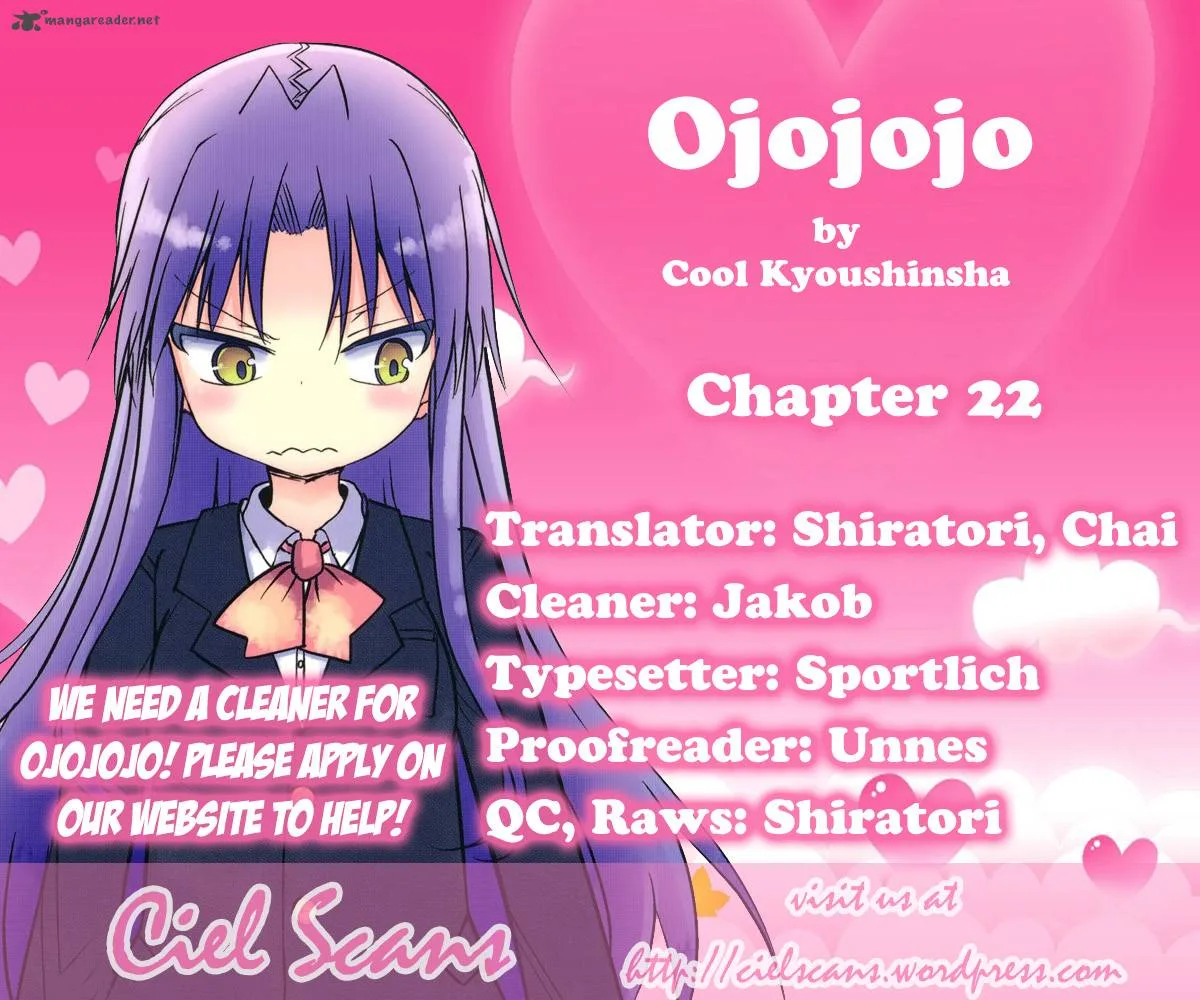 Ojojojo Chapter 22 page 1