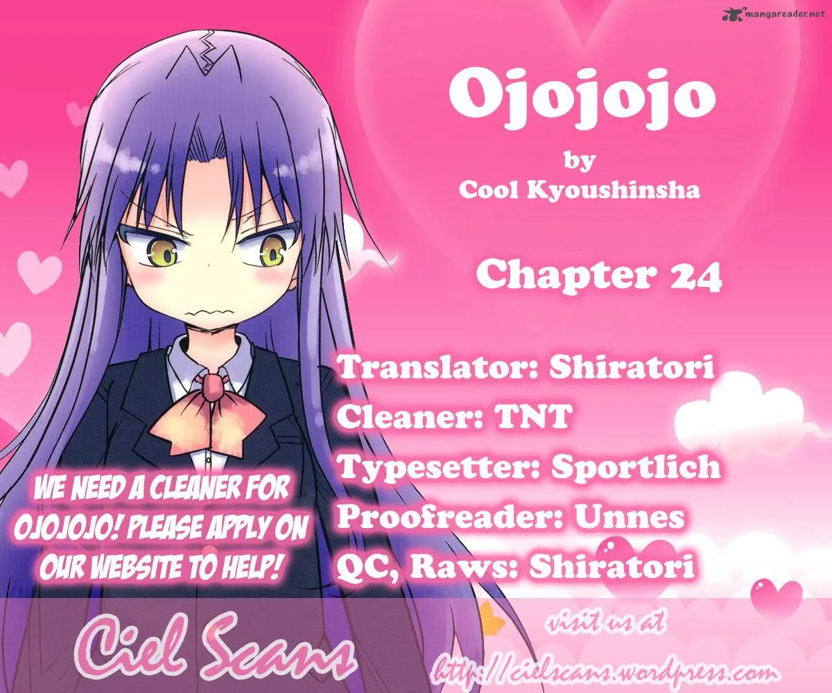 Ojojojo Chapter 24 page 1