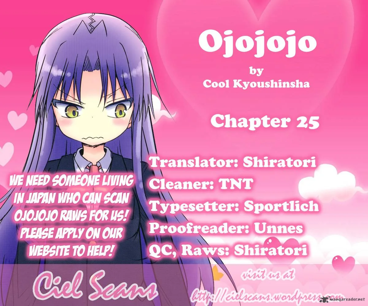 Ojojojo Chapter 25 page 1