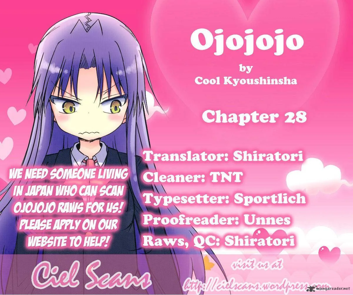 Ojojojo Chapter 28 page 1