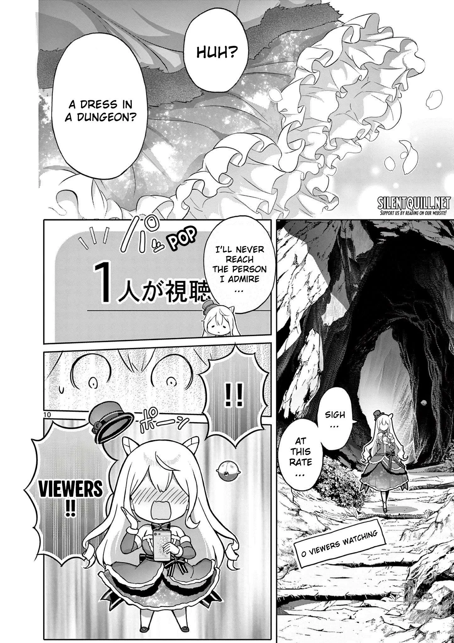 Ojousama-kei Teihen Dungeon Haishinsha, Meiwaku-kei wo Bokottara Bazutte Densetsu ni Nattemasu wa!? Chapter 1 page 10