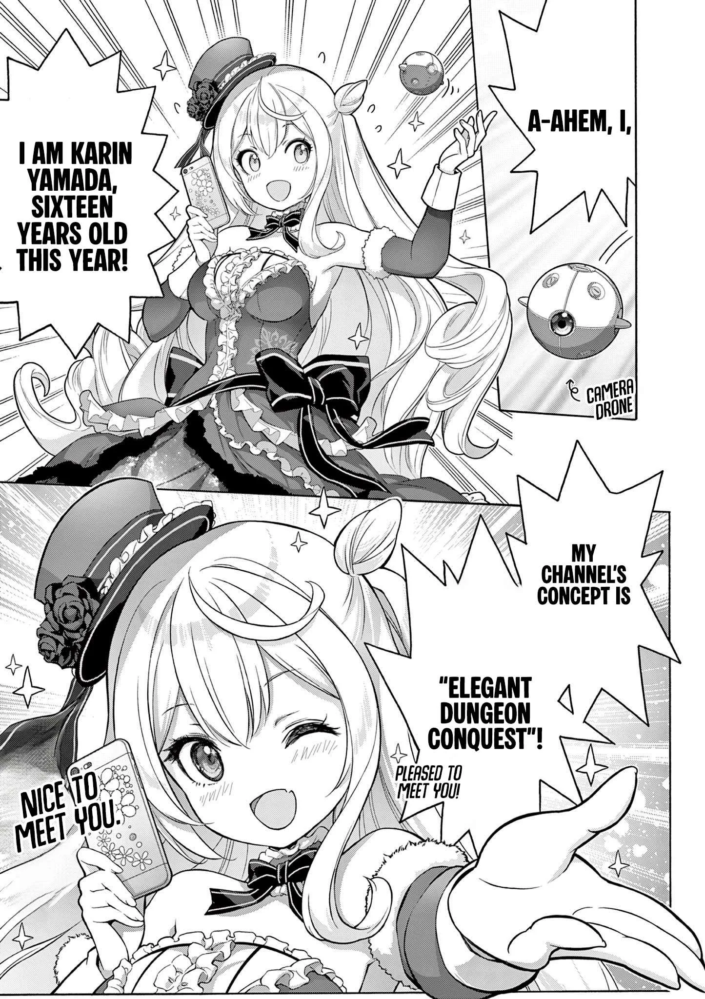 Ojousama-kei Teihen Dungeon Haishinsha, Meiwaku-kei wo Bokottara Bazutte Densetsu ni Nattemasu wa!? Chapter 1 page 11