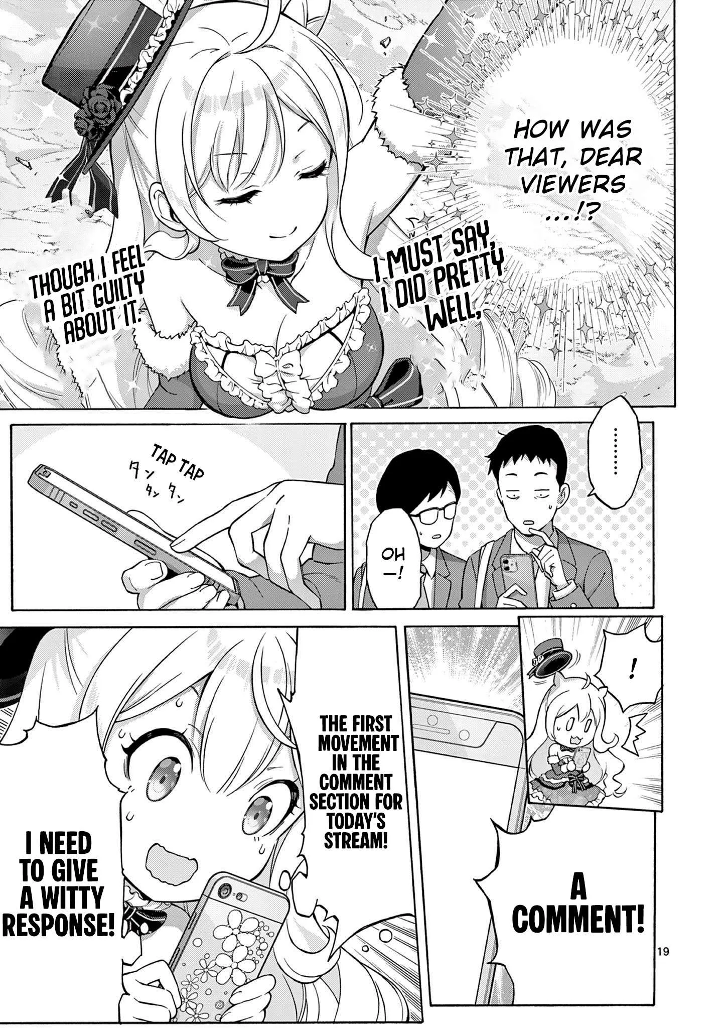 Ojousama-kei Teihen Dungeon Haishinsha, Meiwaku-kei wo Bokottara Bazutte Densetsu ni Nattemasu wa!? Chapter 1 page 18