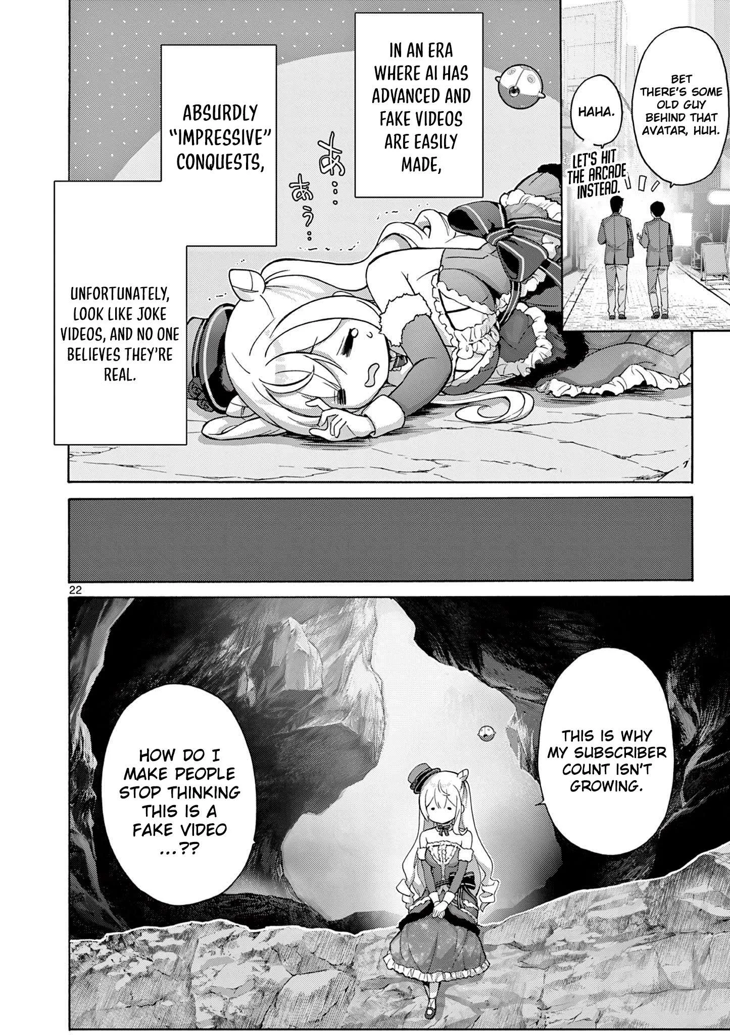 Ojousama-kei Teihen Dungeon Haishinsha, Meiwaku-kei wo Bokottara Bazutte Densetsu ni Nattemasu wa!? Chapter 1 page 21
