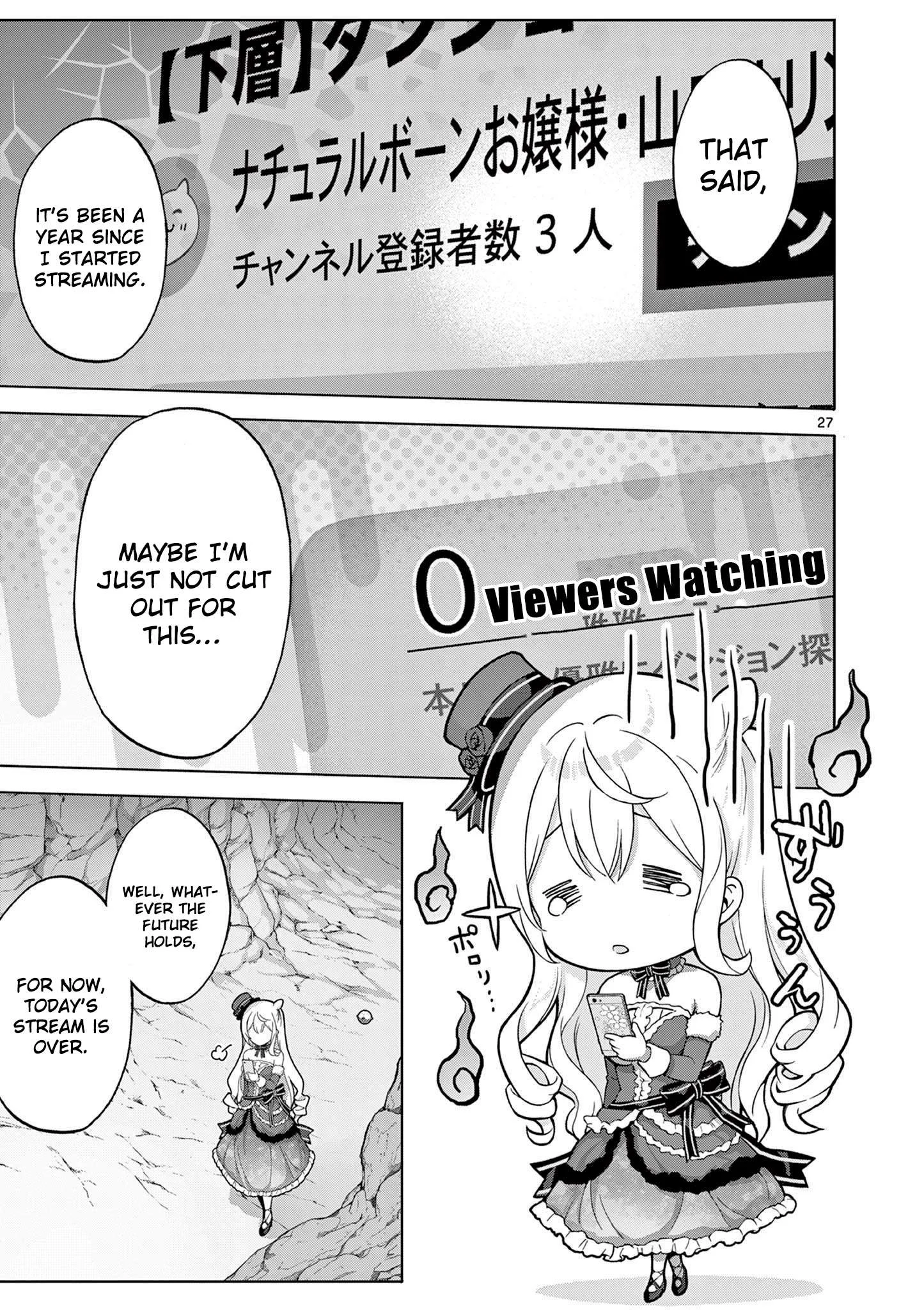 Ojousama-kei Teihen Dungeon Haishinsha, Meiwaku-kei wo Bokottara Bazutte Densetsu ni Nattemasu wa!? Chapter 1 page 26