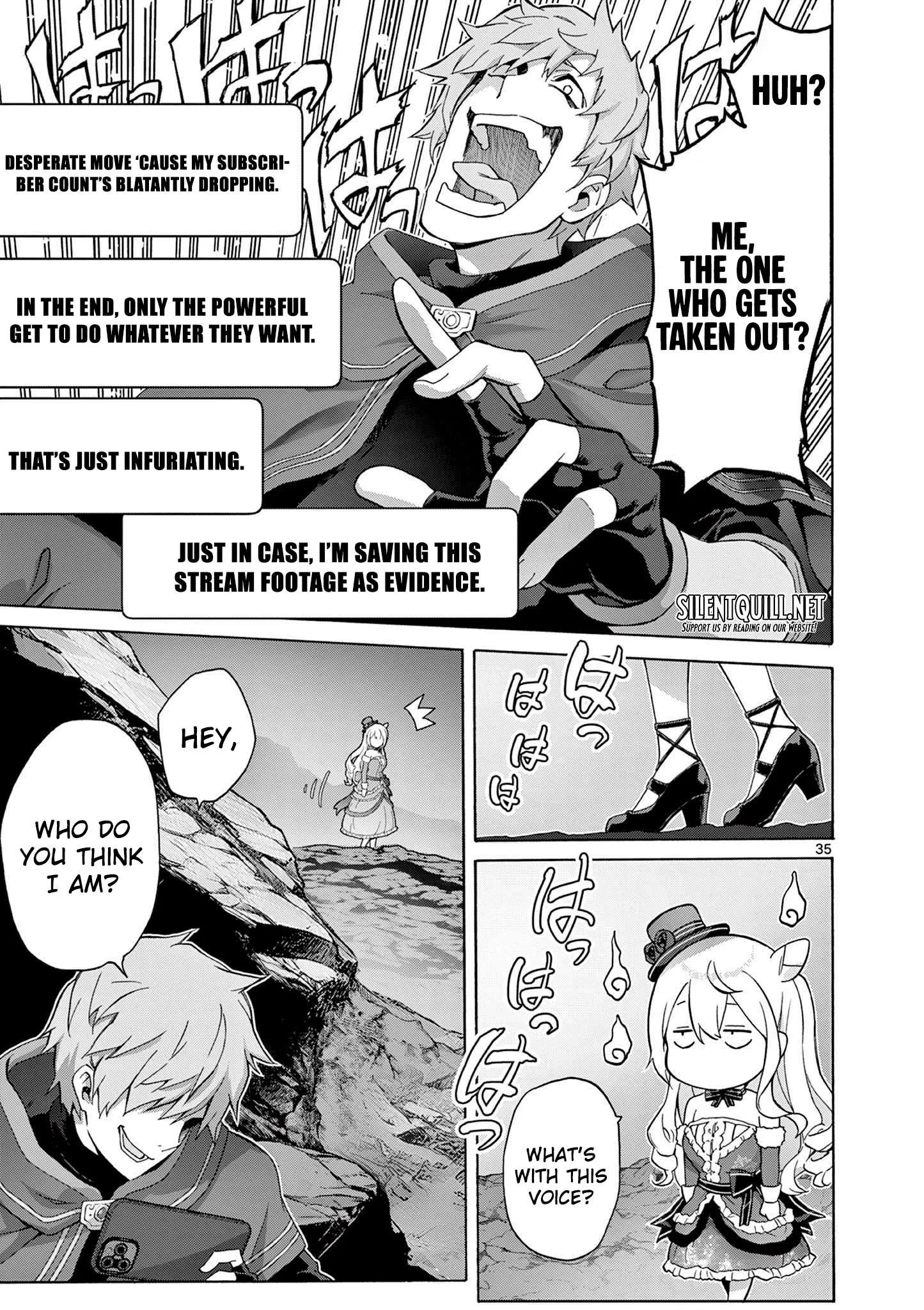Ojousama-kei Teihen Dungeon Haishinsha, Meiwaku-kei wo Bokottara Bazutte Densetsu ni Nattemasu wa!? Chapter 1 page 34