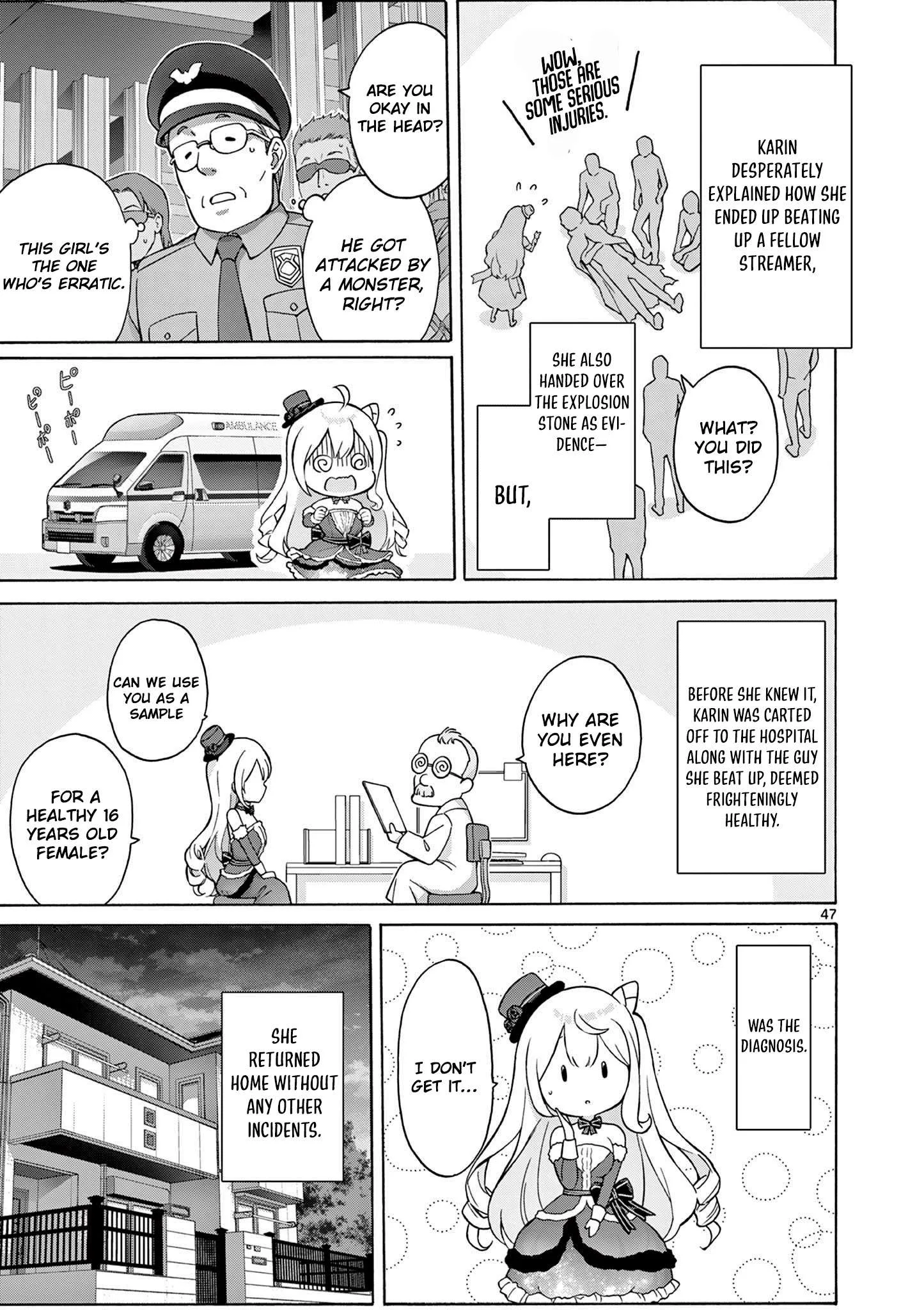 Ojousama-kei Teihen Dungeon Haishinsha, Meiwaku-kei wo Bokottara Bazutte Densetsu ni Nattemasu wa!? Chapter 1 page 45