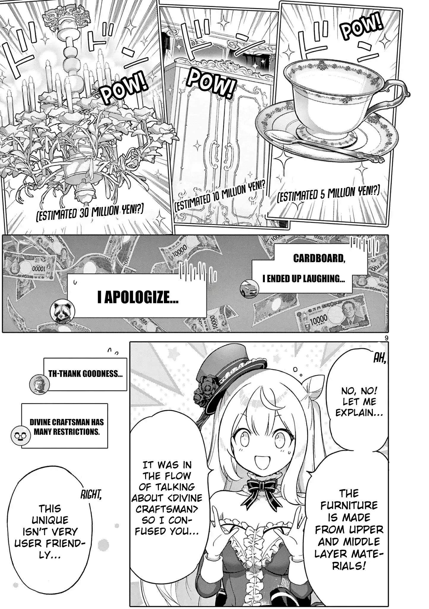 Ojousama-kei Teihen Dungeon Haishinsha, Meiwaku-kei wo Bokottara Bazutte Densetsu ni Nattemasu wa!? Chapter 10 page 9