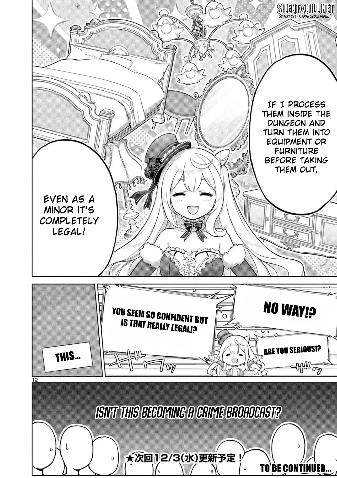 Ojousama-kei Teihen Dungeon Haishinsha, Meiwaku-kei wo Bokottara Bazutte Densetsu ni Nattemasu wa!? Chapter 11 page 13