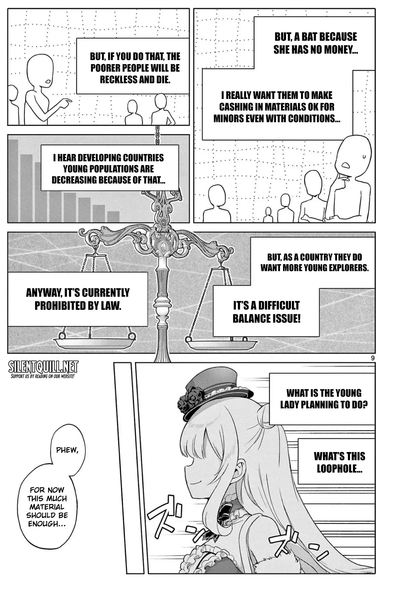 Ojousama-kei Teihen Dungeon Haishinsha, Meiwaku-kei wo Bokottara Bazutte Densetsu ni Nattemasu wa!? Chapter 11 page 10
