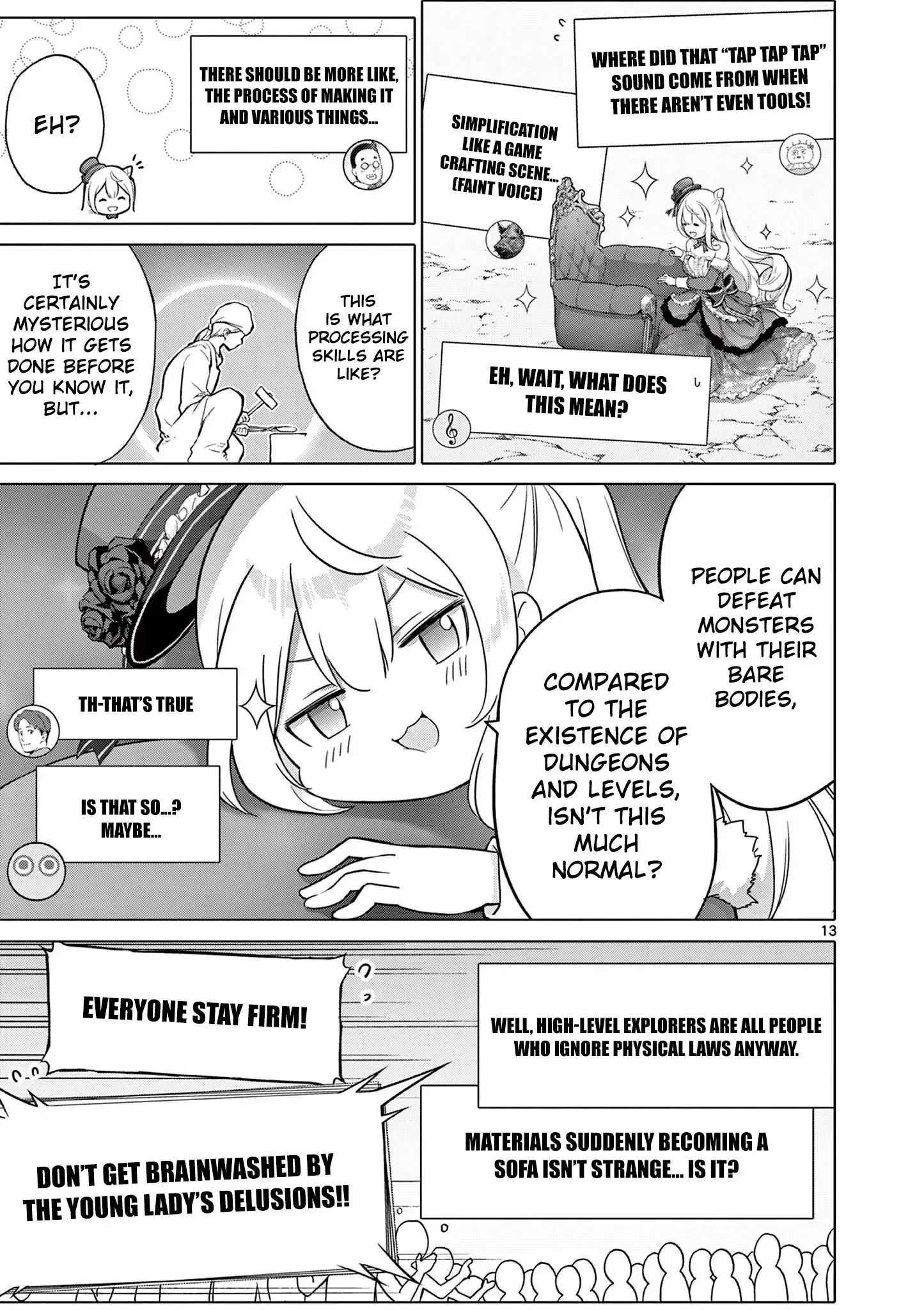 Ojousama-kei Teihen Dungeon Haishinsha, Meiwaku-kei wo Bokottara Bazutte Densetsu ni Nattemasu wa!? Chapter 12 page 14