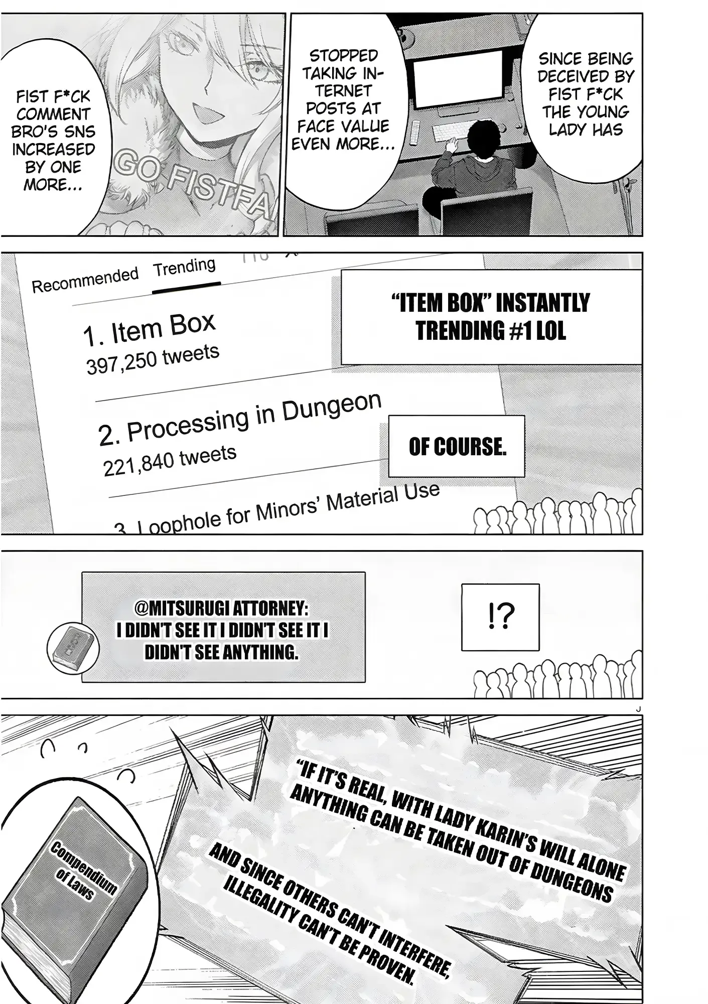 Ojousama-kei Teihen Dungeon Haishinsha, Meiwaku-kei wo Bokottara Bazutte Densetsu ni Nattemasu wa!? Chapter 13 page 6