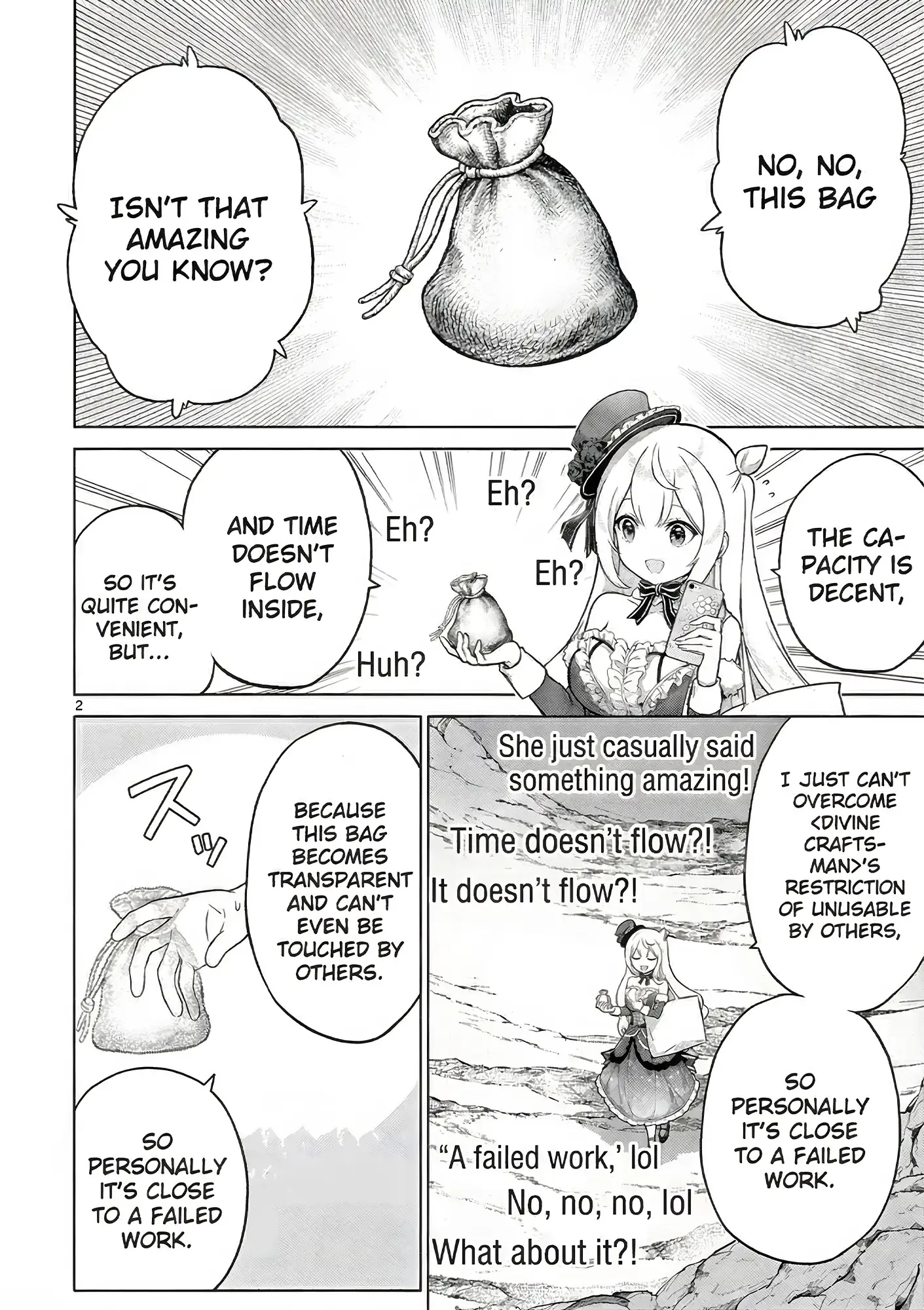 Ojousama-kei Teihen Dungeon Haishinsha, Meiwaku-kei wo Bokottara Bazutte Densetsu ni Nattemasu wa!? Chapter 13 page 3
