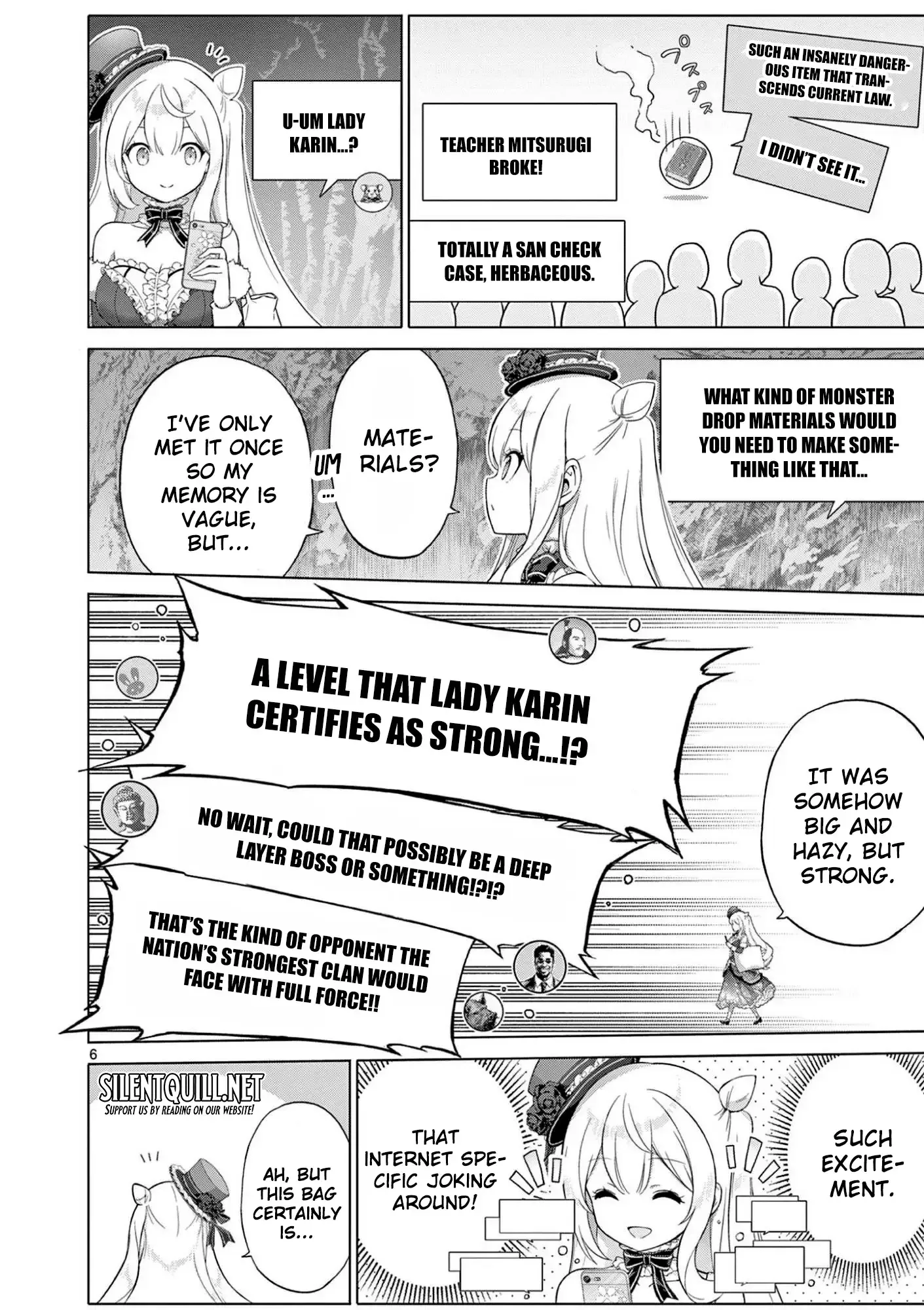 Ojousama-kei Teihen Dungeon Haishinsha, Meiwaku-kei wo Bokottara Bazutte Densetsu ni Nattemasu wa!? Chapter 13 page 7