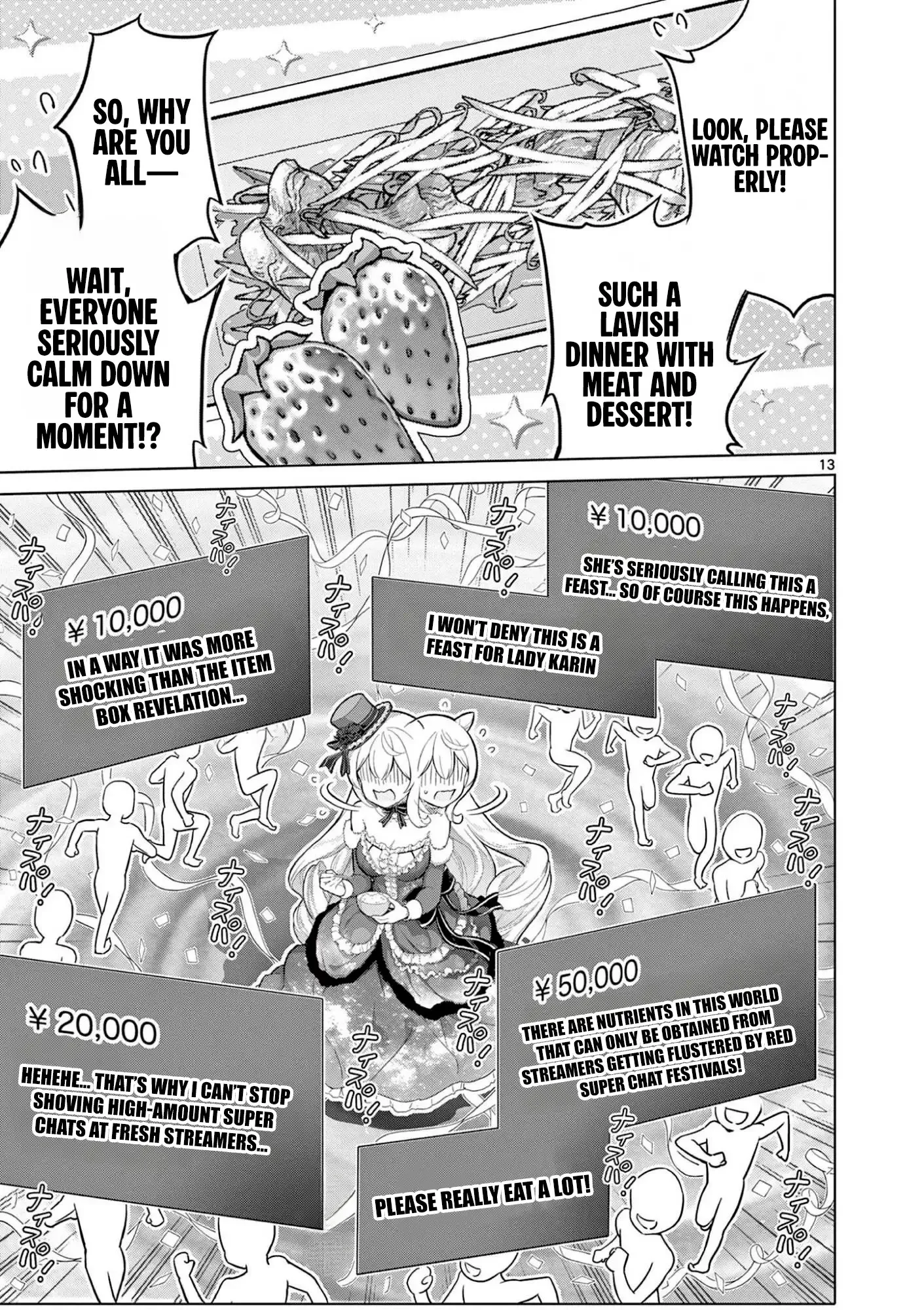 Ojousama-kei Teihen Dungeon Haishinsha, Meiwaku-kei wo Bokottara Bazutte Densetsu ni Nattemasu wa!? Chapter 14 page 14