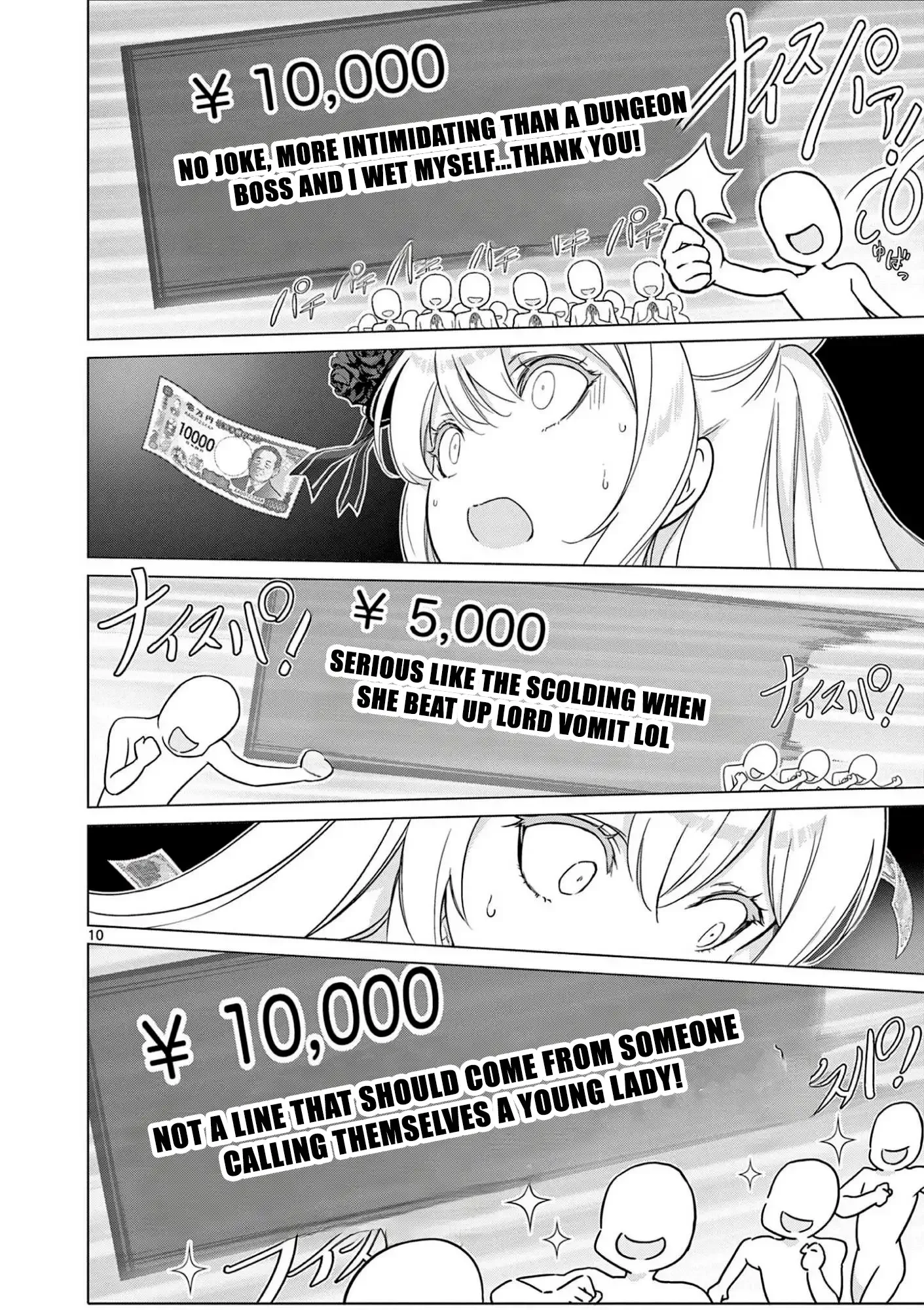 Ojousama-kei Teihen Dungeon Haishinsha, Meiwaku-kei wo Bokottara Bazutte Densetsu ni Nattemasu wa!? Chapter 14 page 11