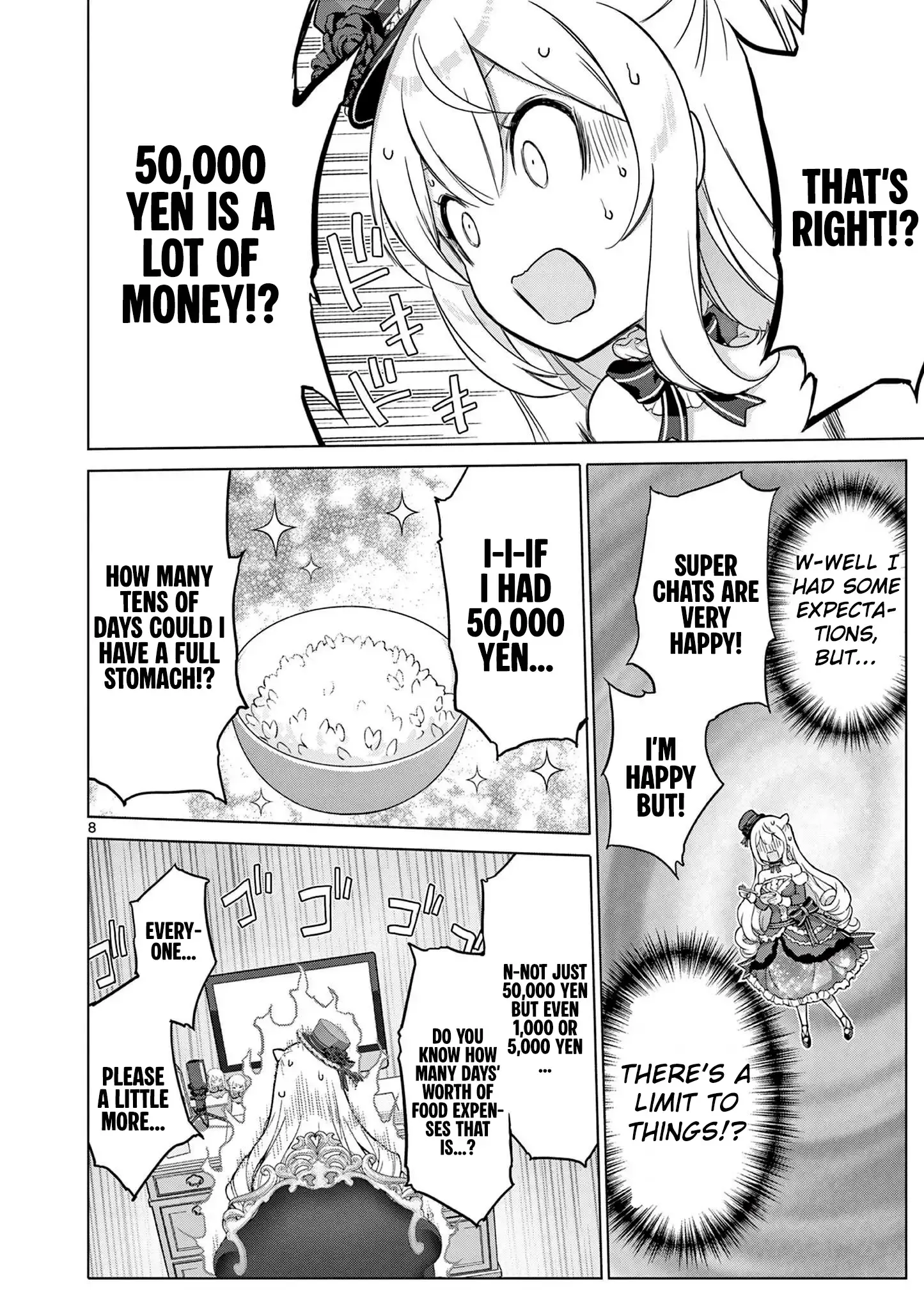 Ojousama-kei Teihen Dungeon Haishinsha, Meiwaku-kei wo Bokottara Bazutte Densetsu ni Nattemasu wa!? Chapter 14 page 9