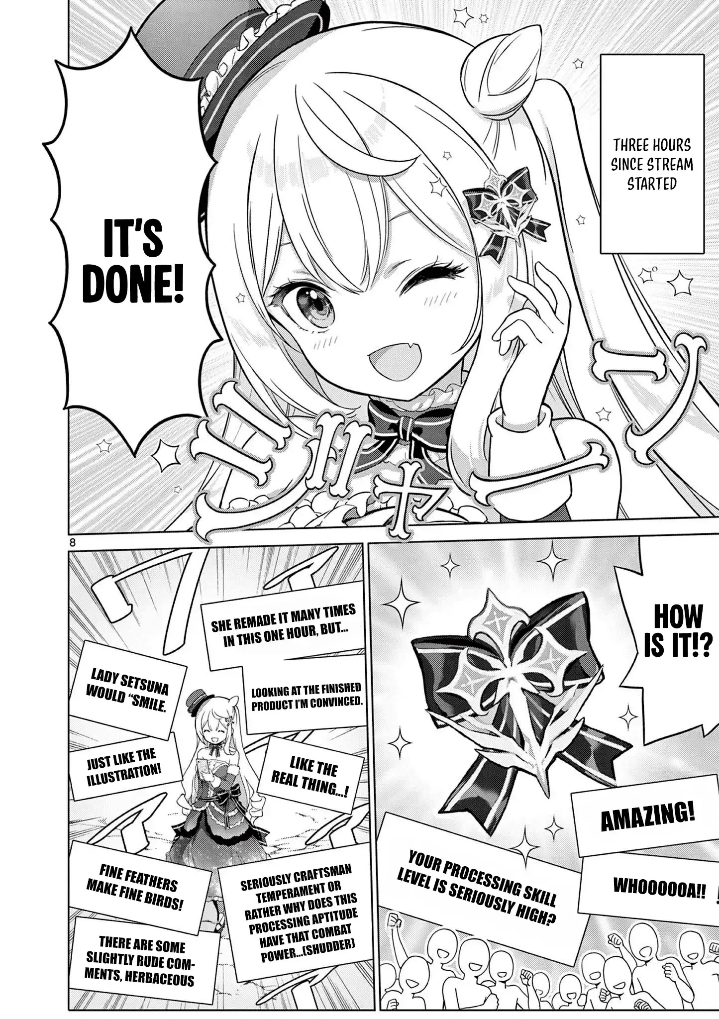 Ojousama-kei Teihen Dungeon Haishinsha, Meiwaku-kei wo Bokottara Bazutte Densetsu ni Nattemasu wa!? Chapter 16 page 9