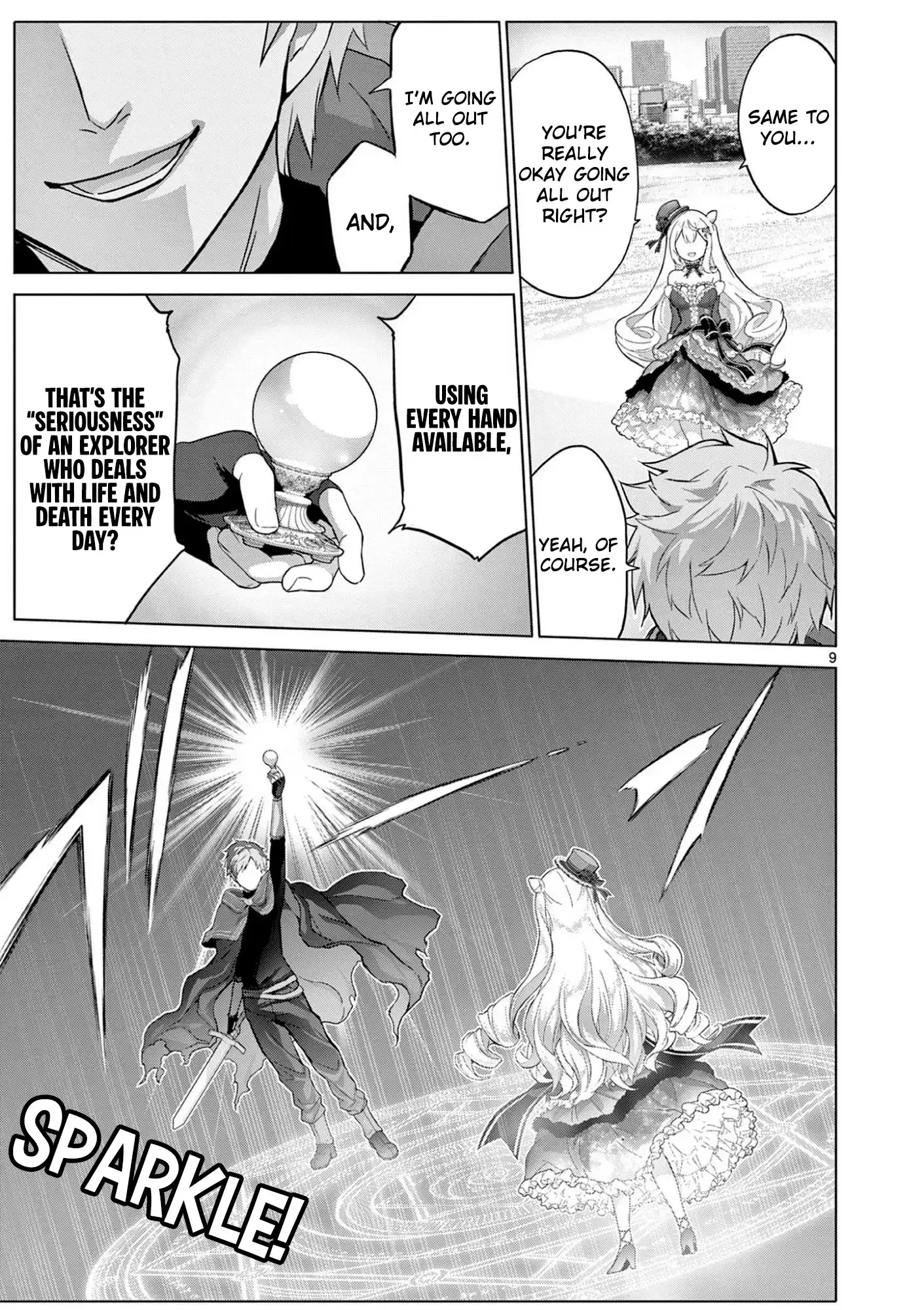 Ojousama-kei Teihen Dungeon Haishinsha, Meiwaku-kei wo Bokottara Bazutte Densetsu ni Nattemasu wa!? Chapter 17 page 10