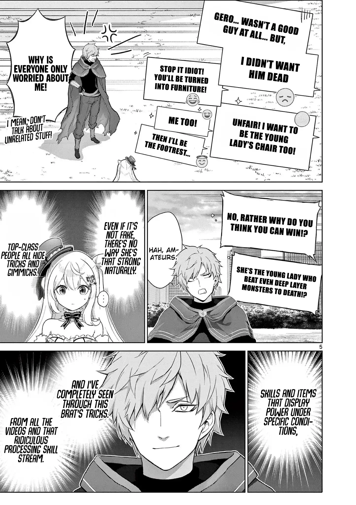 Ojousama-kei Teihen Dungeon Haishinsha, Meiwaku-kei wo Bokottara Bazutte Densetsu ni Nattemasu wa!? Chapter 17 page 6