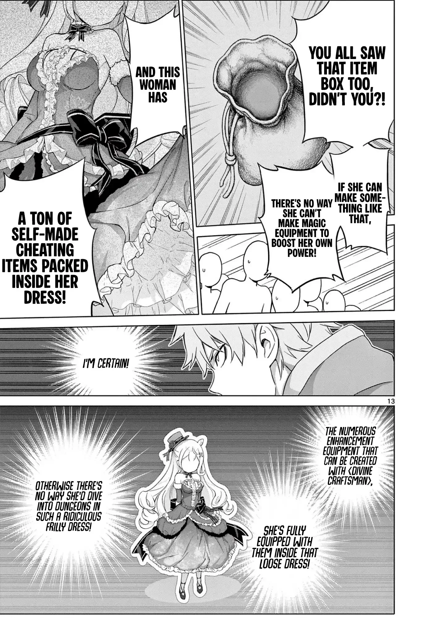 Ojousama-kei Teihen Dungeon Haishinsha, Meiwaku-kei wo Bokottara Bazutte Densetsu ni Nattemasu wa!? Chapter 17 page 14