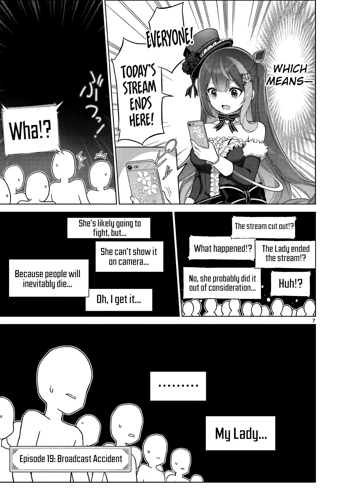 Ojousama-kei Teihen Dungeon Haishinsha, Meiwaku-kei wo Bokottara Bazutte Densetsu ni Nattemasu wa!? Chapter 19 page 8