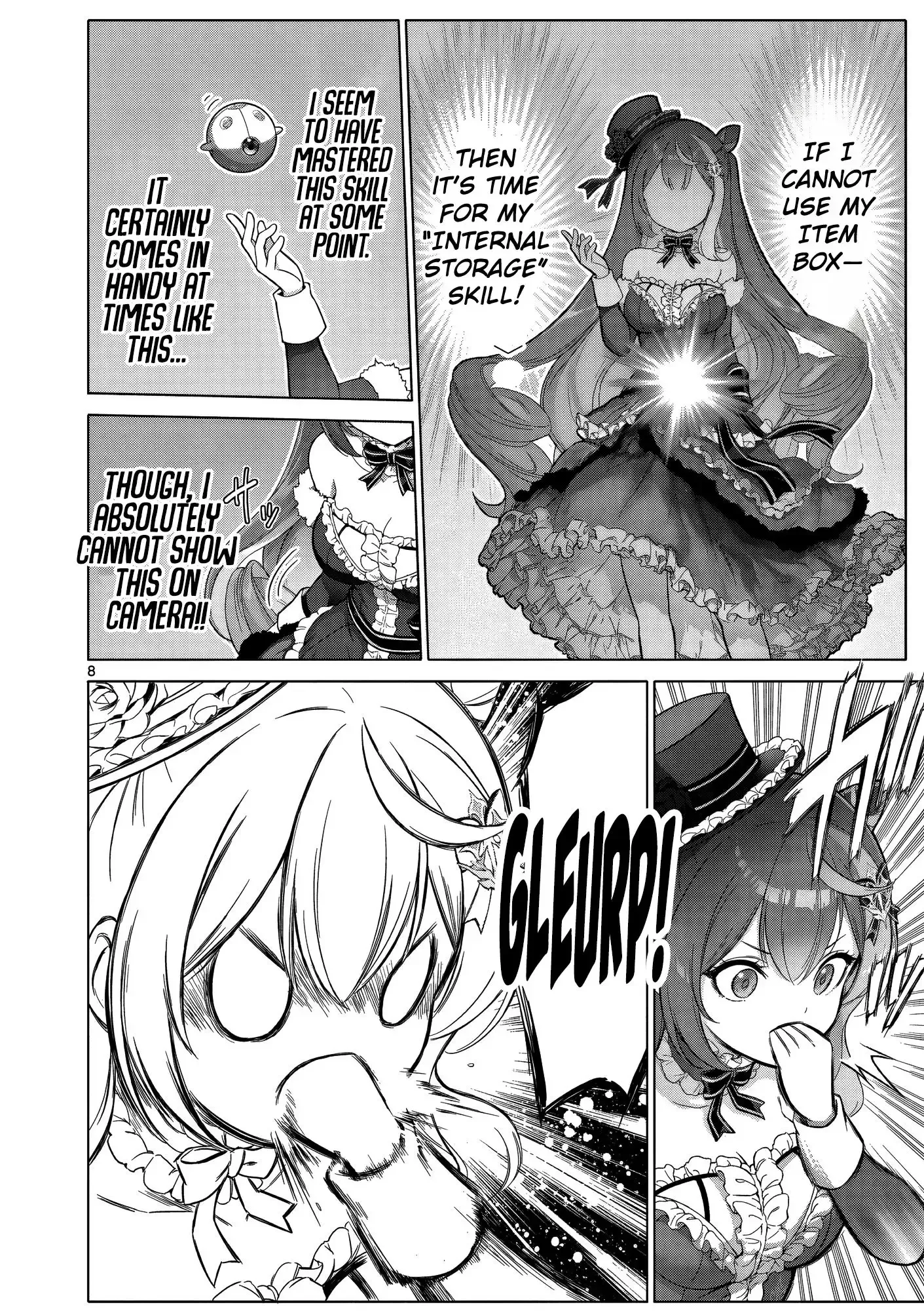 Ojousama-kei Teihen Dungeon Haishinsha, Meiwaku-kei wo Bokottara Bazutte Densetsu ni Nattemasu wa!? Chapter 19 page 9